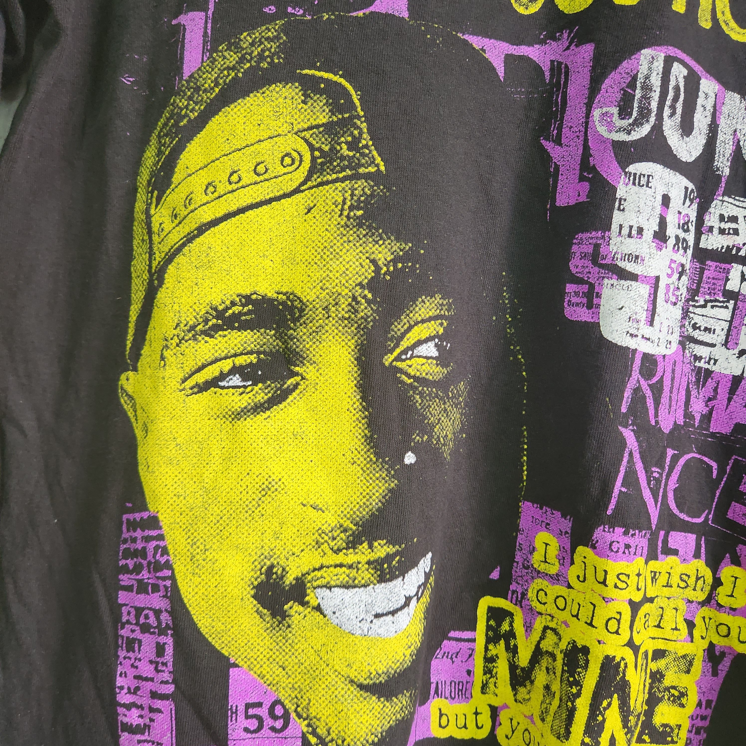 Rap Tees - Tupac Poetic Justice TShirt Long Sleeve - 9