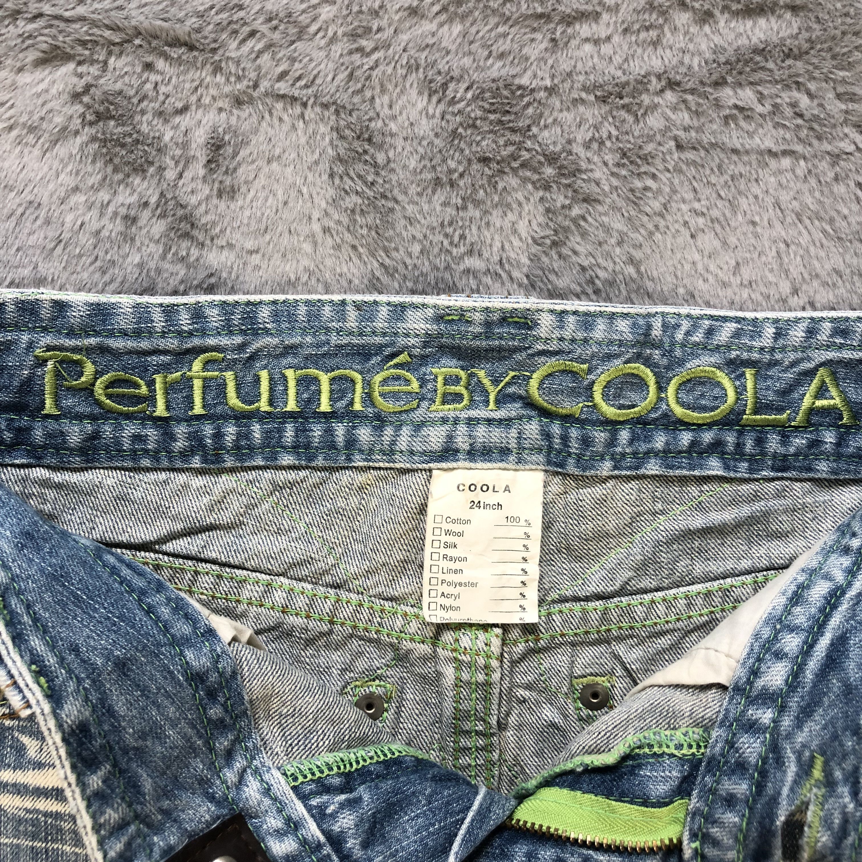 Vintage - PERFUME BY COOLA LIGHT WASH JEANS SKIRTS #6912-96 - 12