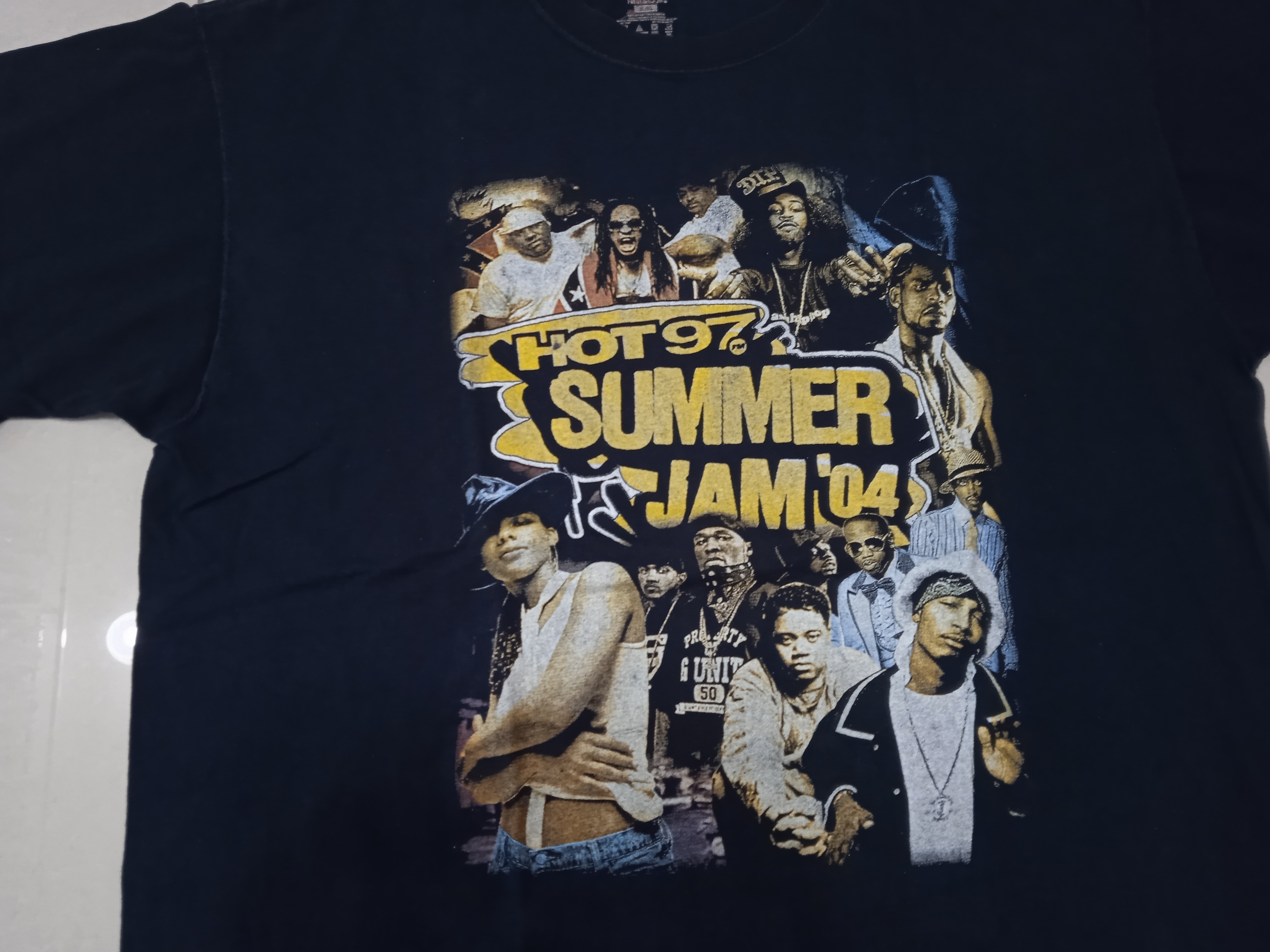 Vintage - Vintage Hot 97 Summer Jam '04 Rap Tees