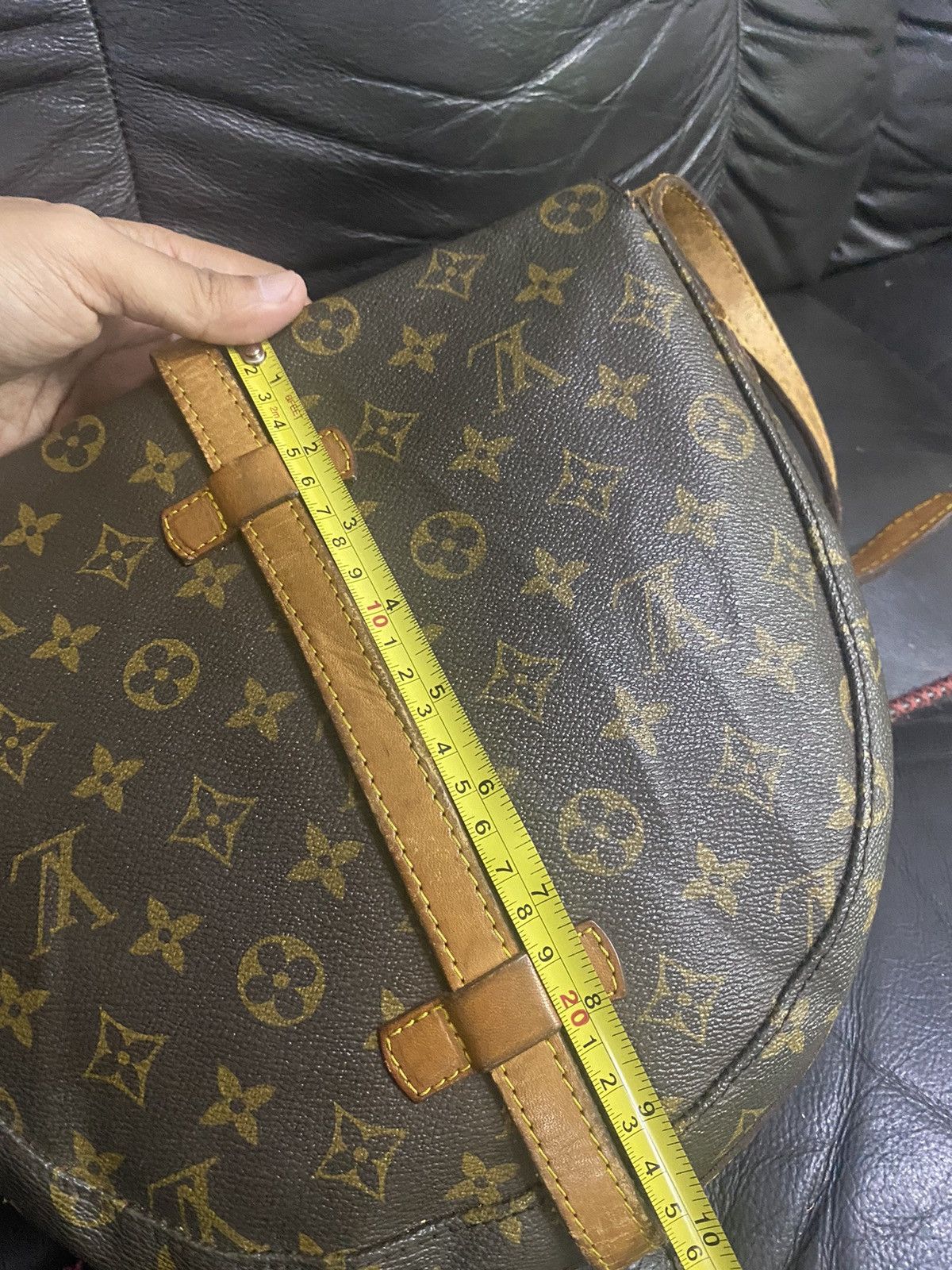 Authentic Vintage Louis Vuitton Chantilly MM REPAIRED - 17