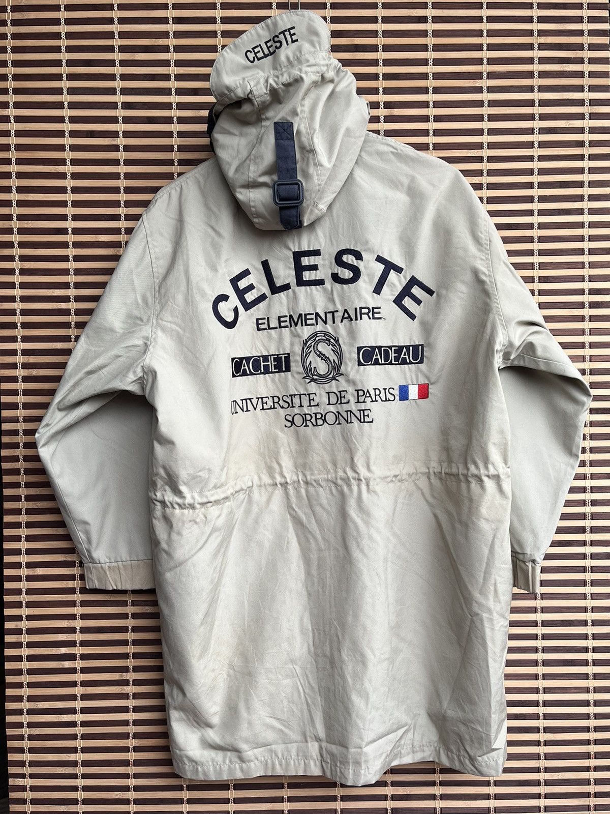 Vintage Celeste Universite De Paris Sorbonne Parka Jacket - 23