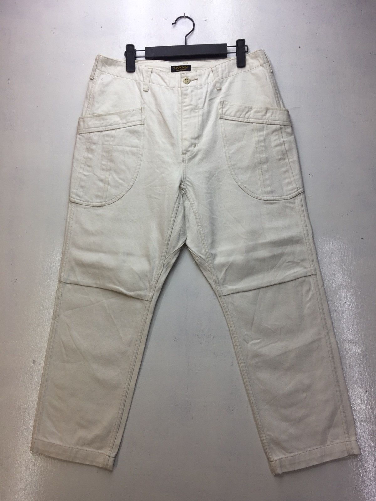 Japanese Brand - A Vontade Rare Design Crop Cargo Pants Made in Japan - 1