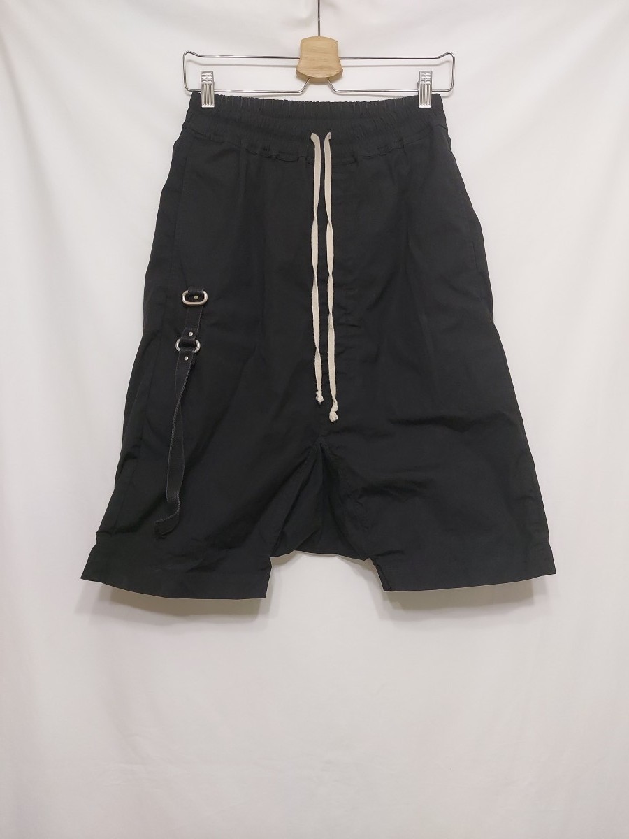 Rick Owens AW19 FW19 Larry Ring Chain Link Black Pods Shorts |  rebel_x_archive | REVERSIBLE