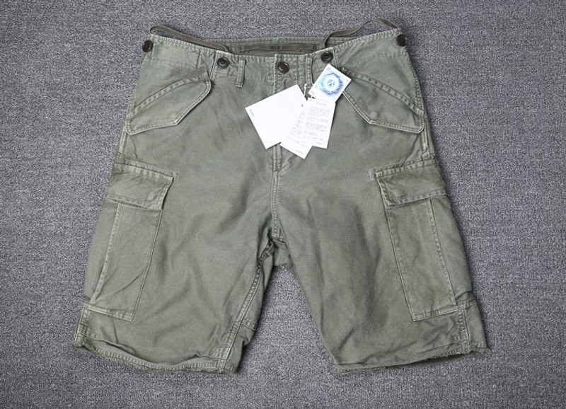 Visvim 20AW Giza Eiger Shorts Green - 1