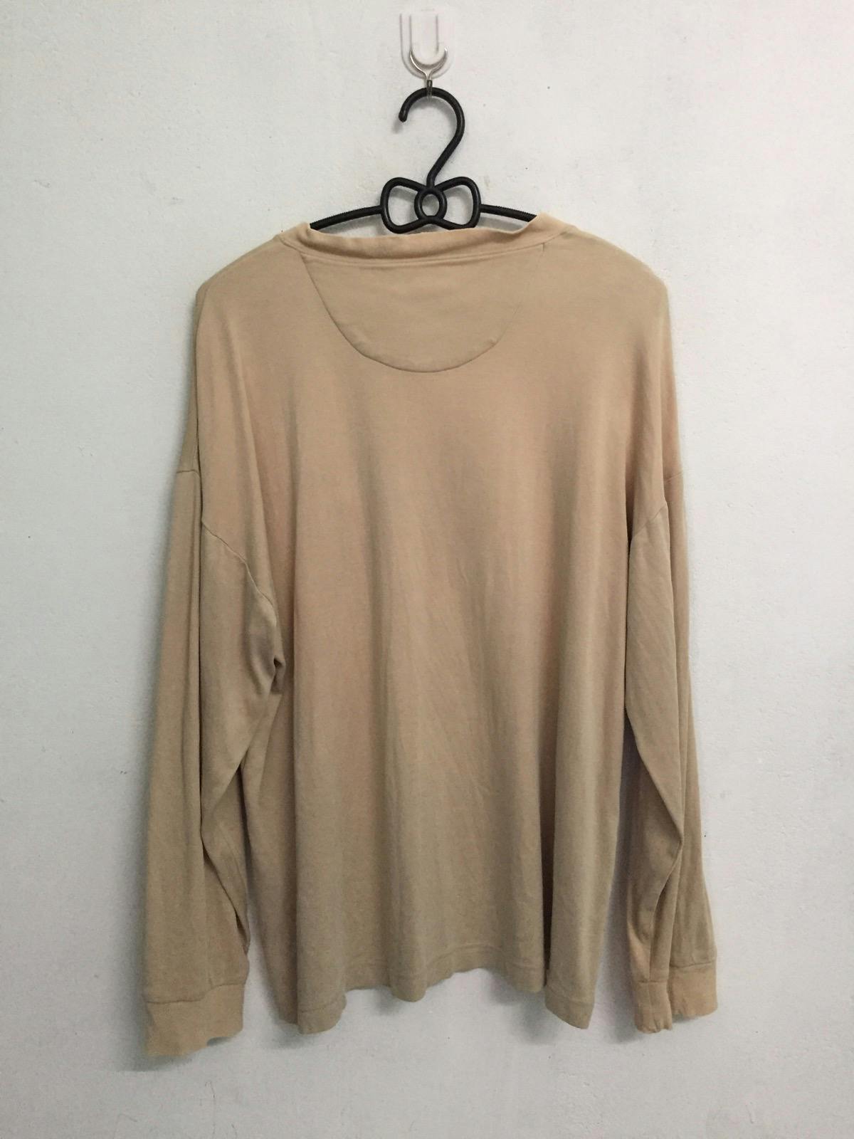 Faded CELINE Button Sweatshirt/Long Sleeve Shirt - 8