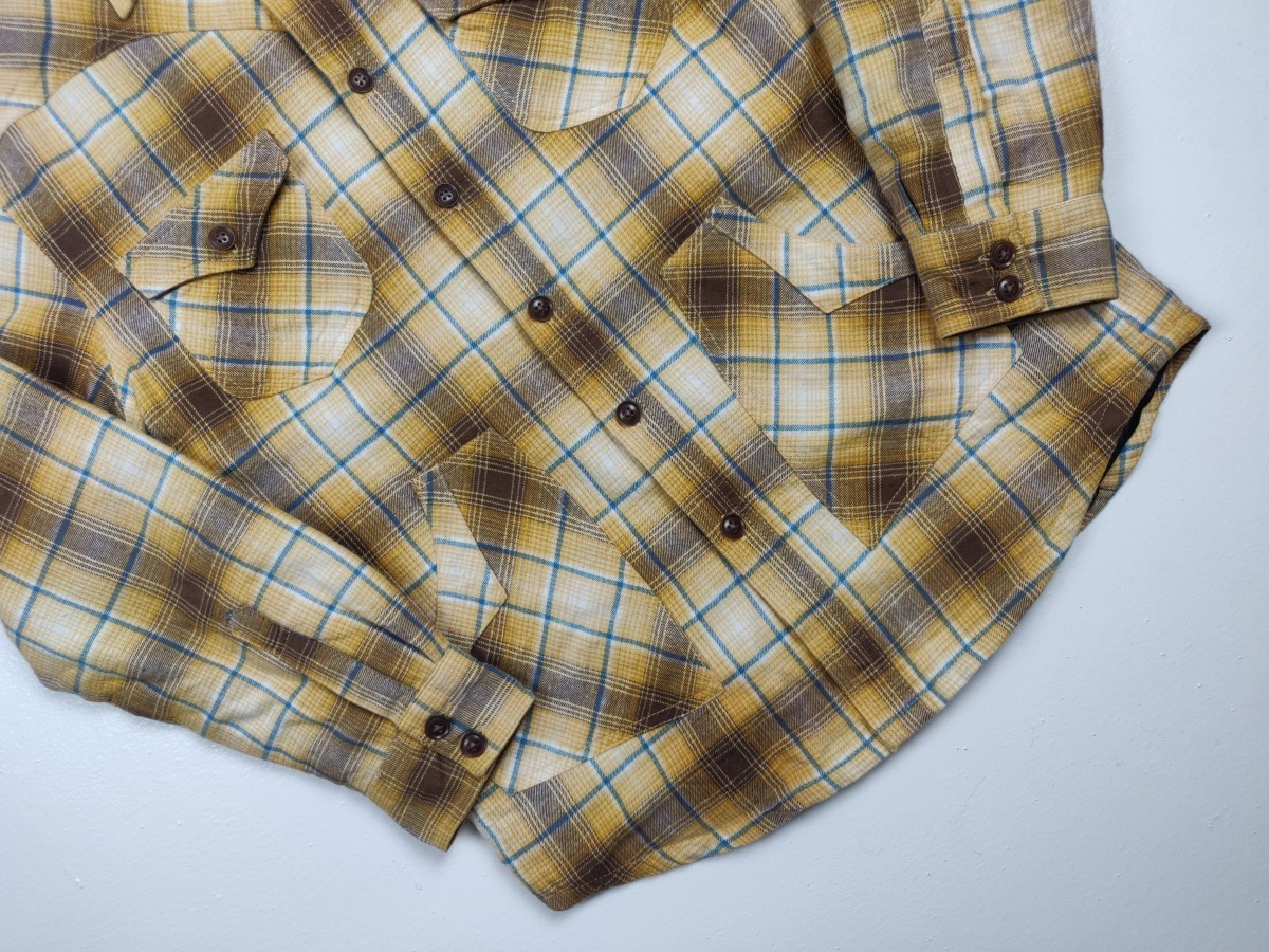 Kansai Yamamoto - Kansai Jeans Checkered Western Light Jacket Outerwear - 3