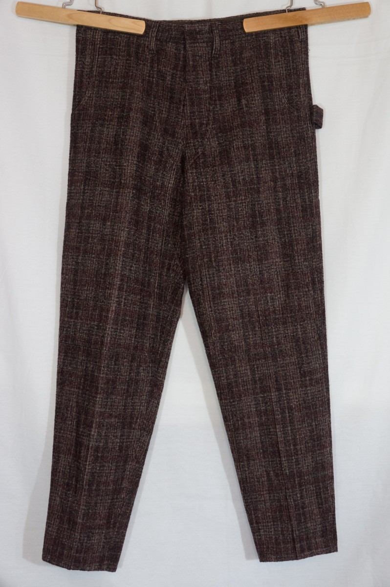 AW12 Flannel carpenter pants - 1