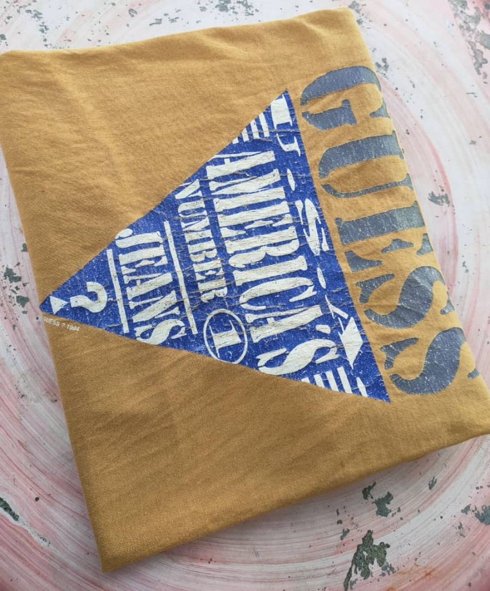 Guess - Vintage 1994 USA Big Logo T - 2