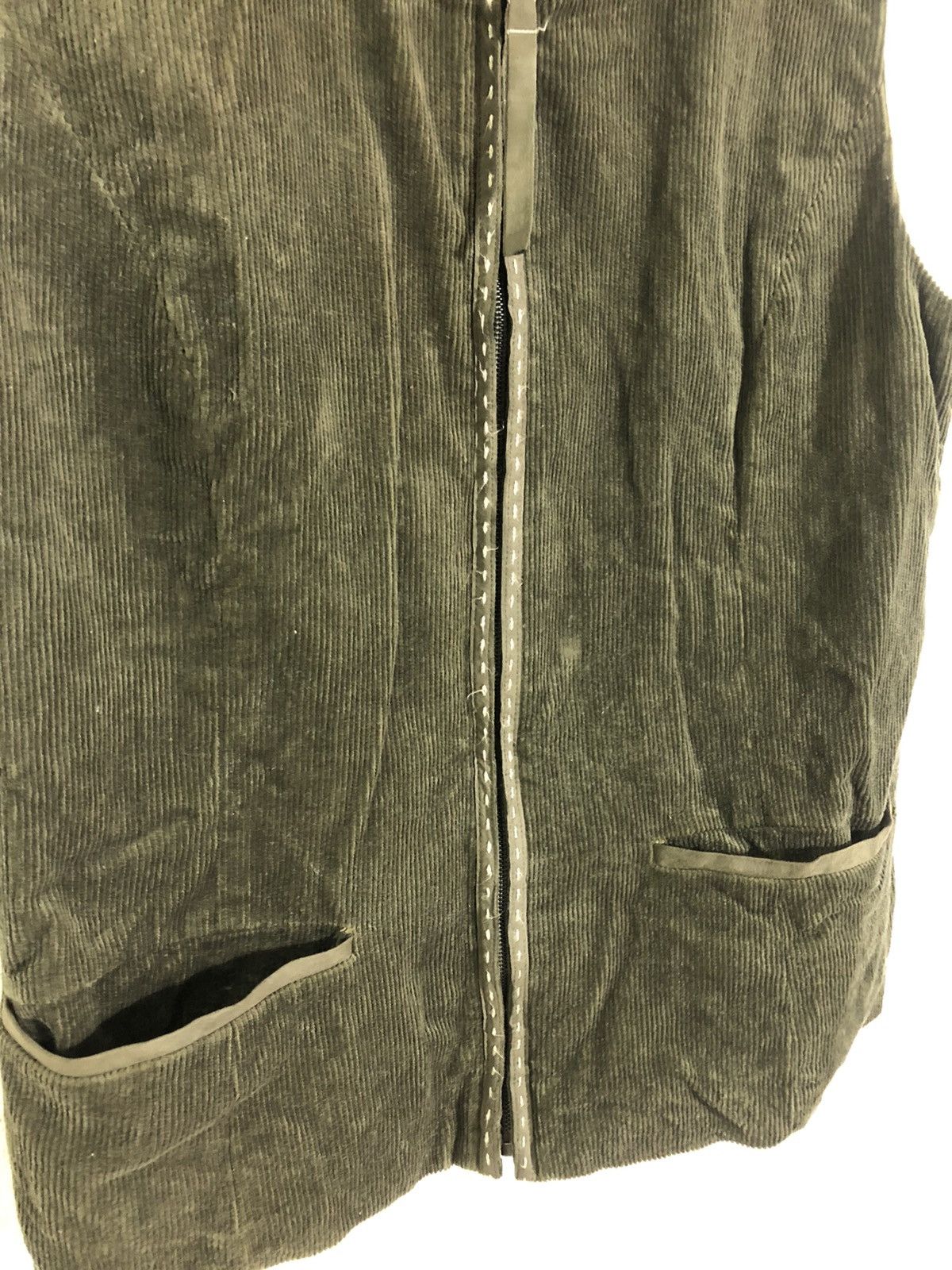 Vintage Lanvin Sport Corduroy Vest Jacket - 6
