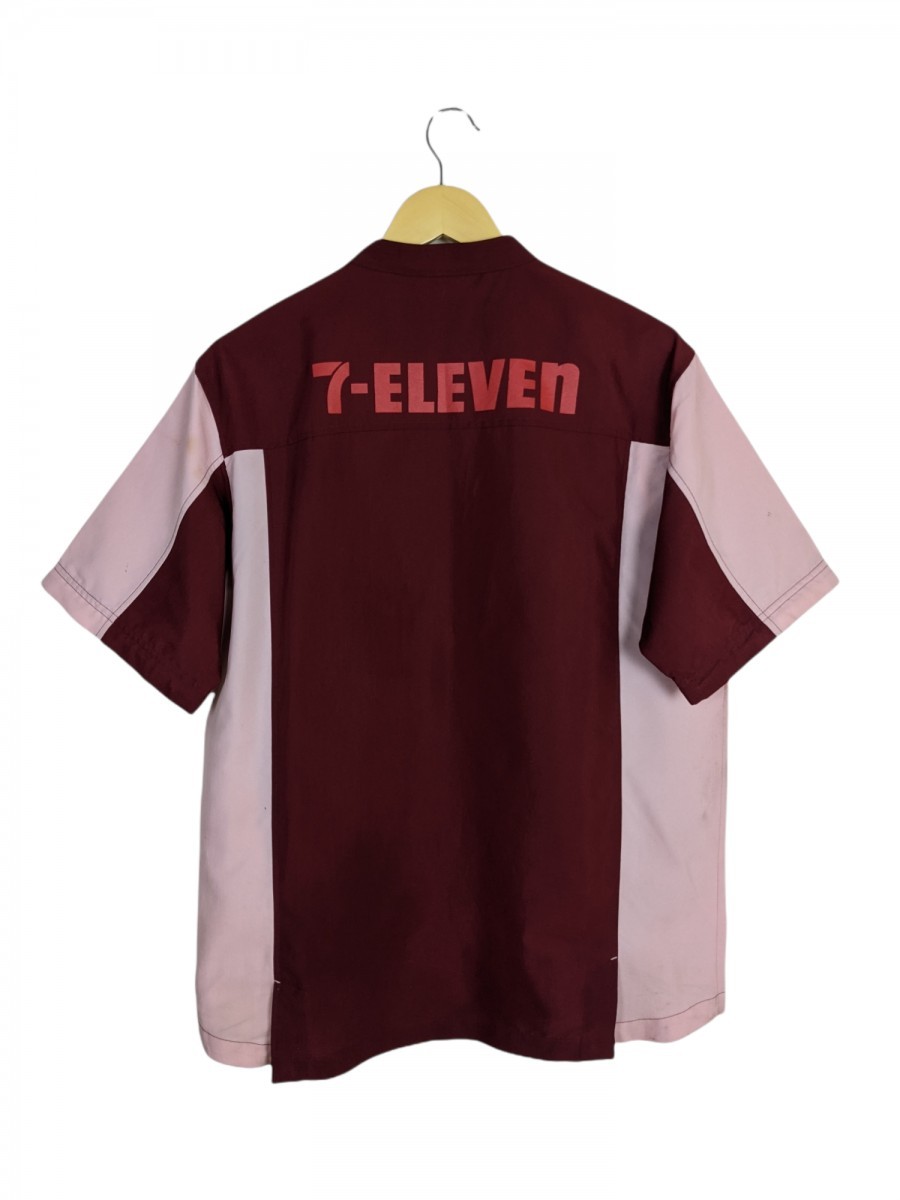 Streetwear - Vtg 7 Eleven Japan Store Staff Short Sleeve Shirt - 1