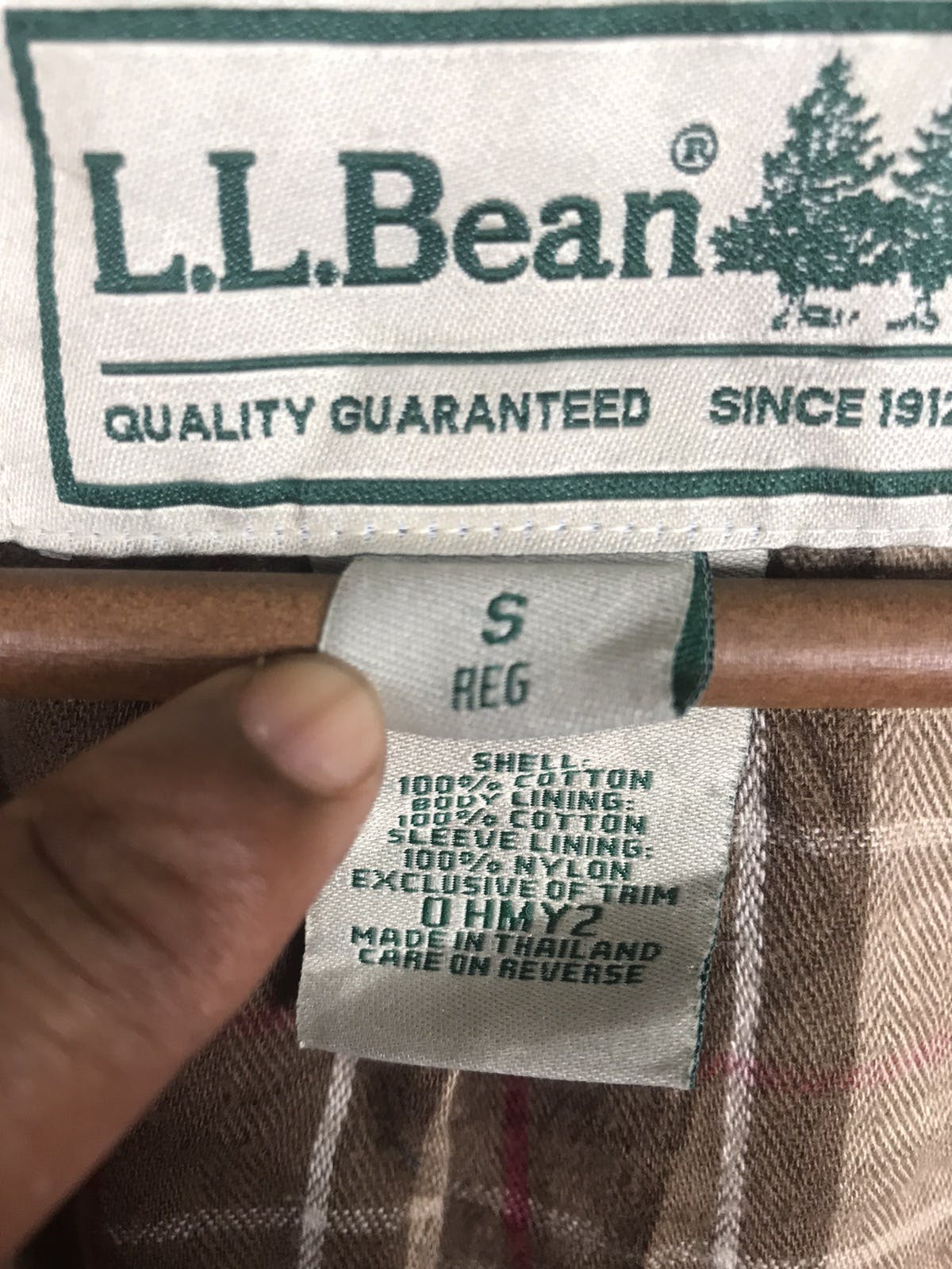 Vintage L.L Bean Buttons Jacket like Military style - 11