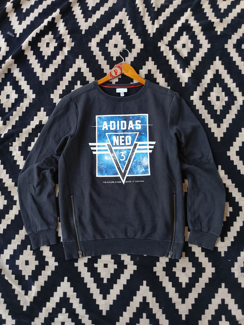 Adidas Neo Graphic Sweatshirt: "The Future is Now" - 1