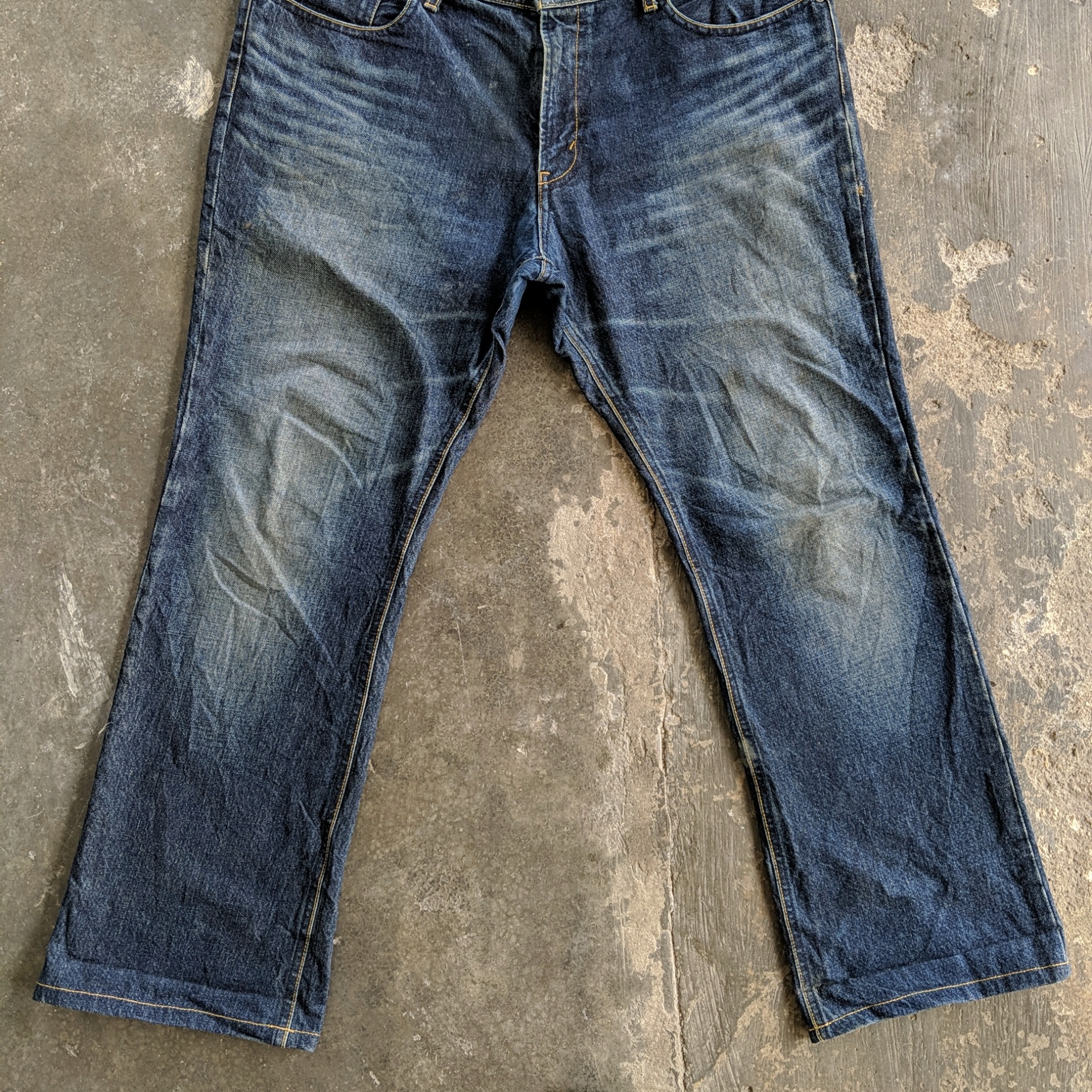 Vintage Paul Smith Faded Distressed Denim Jeans Pants - 5