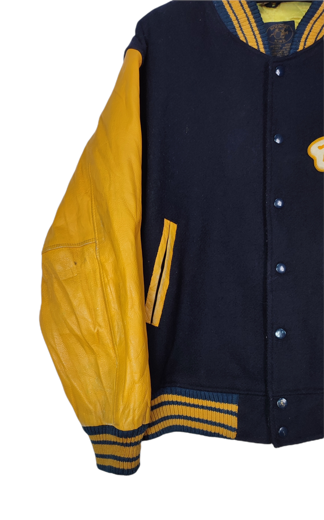 Varsity - Blooming Town Varsity Jacket - 3