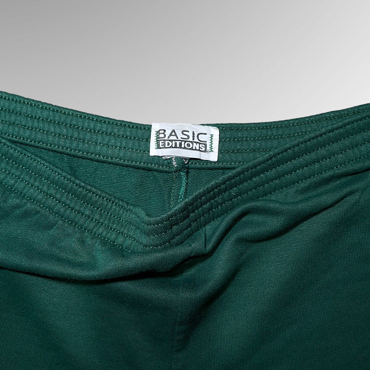 Vintage Forest Green Sweatshorts🌲 - 2