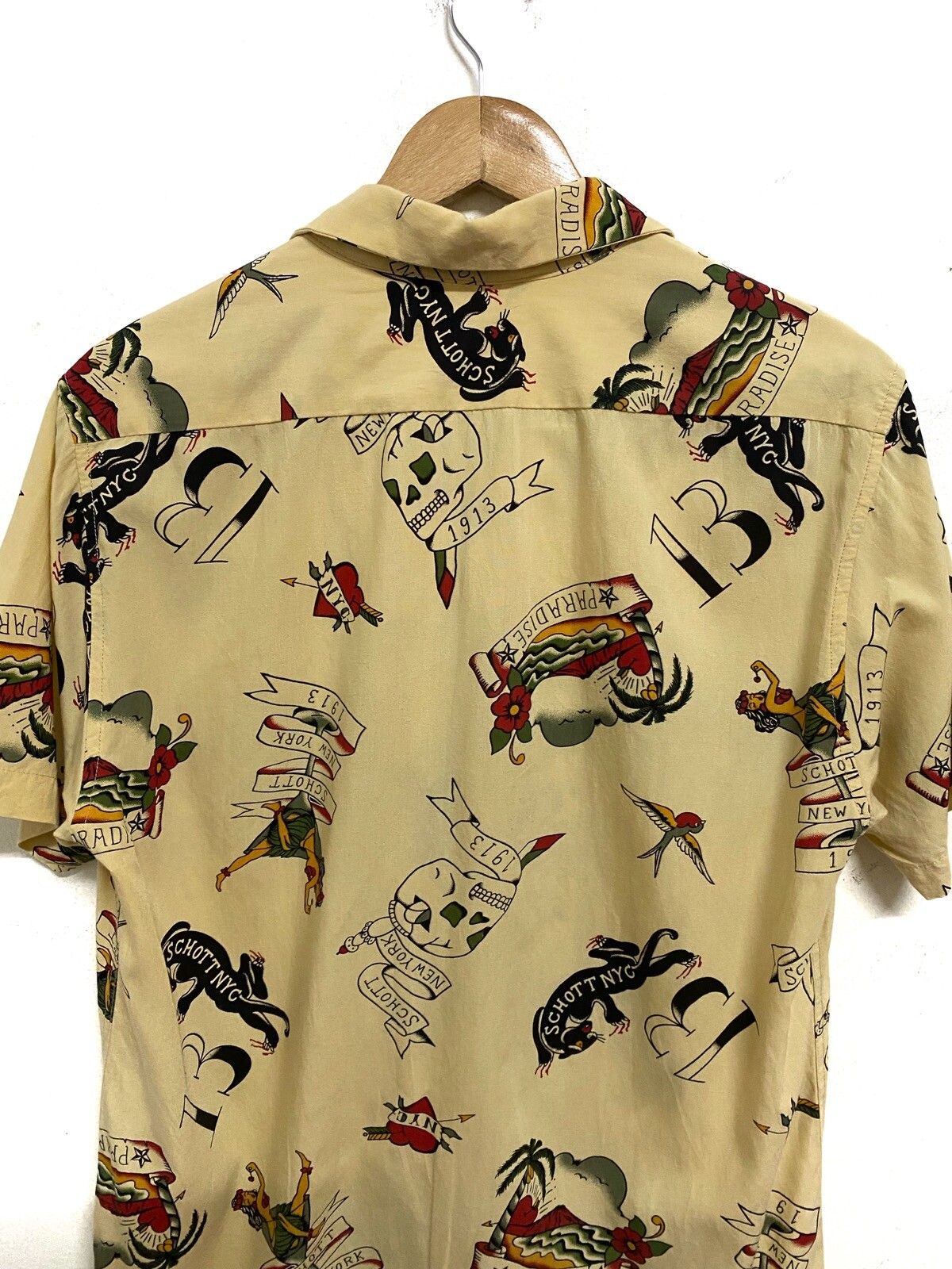 RARE🔥Schott New York Paradise Hawaiian Shirt - 7