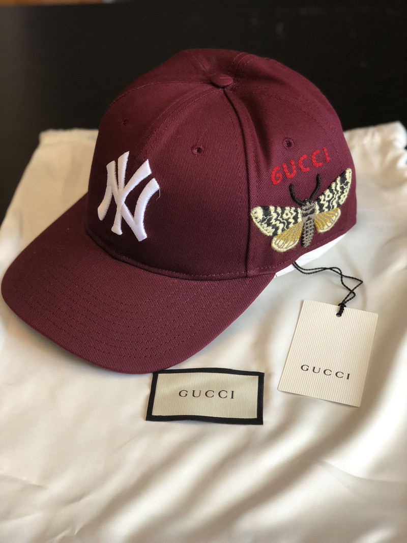 Gucci New York Yankees Burgundy - 1
