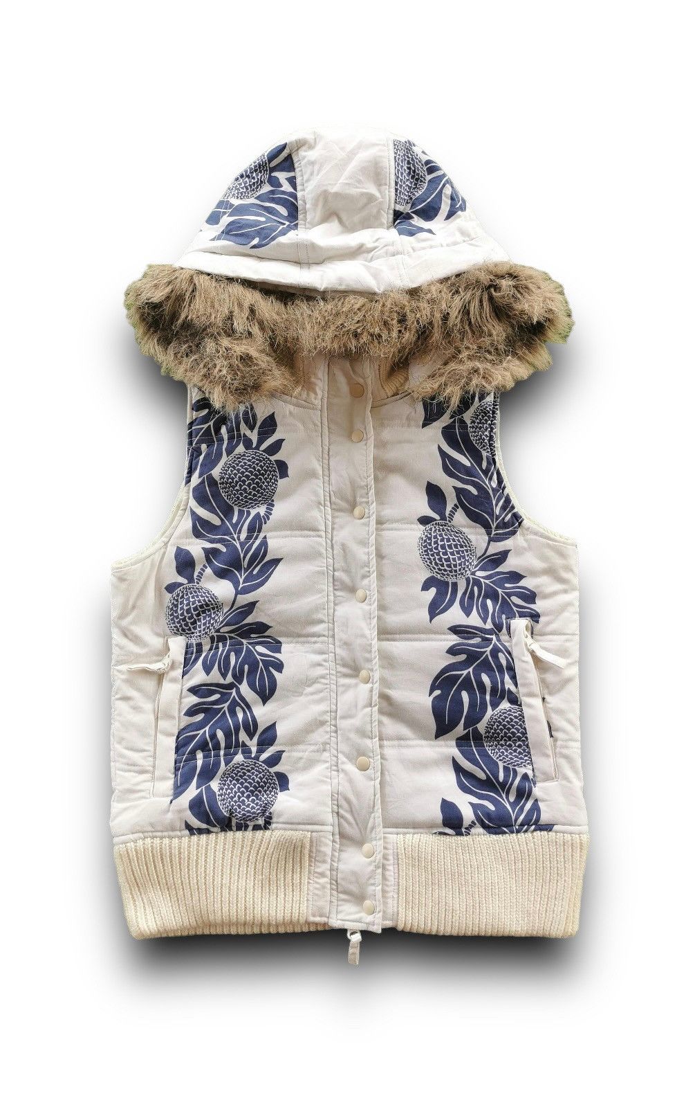 Le Grande Bleu (L.G.B.) - Kula Lani Puffer Quilted Vest Jacket - 11