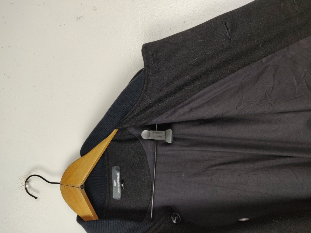 Japanese Brand - Not Conventional Japan Long Coat Heavy Jacket - 11
