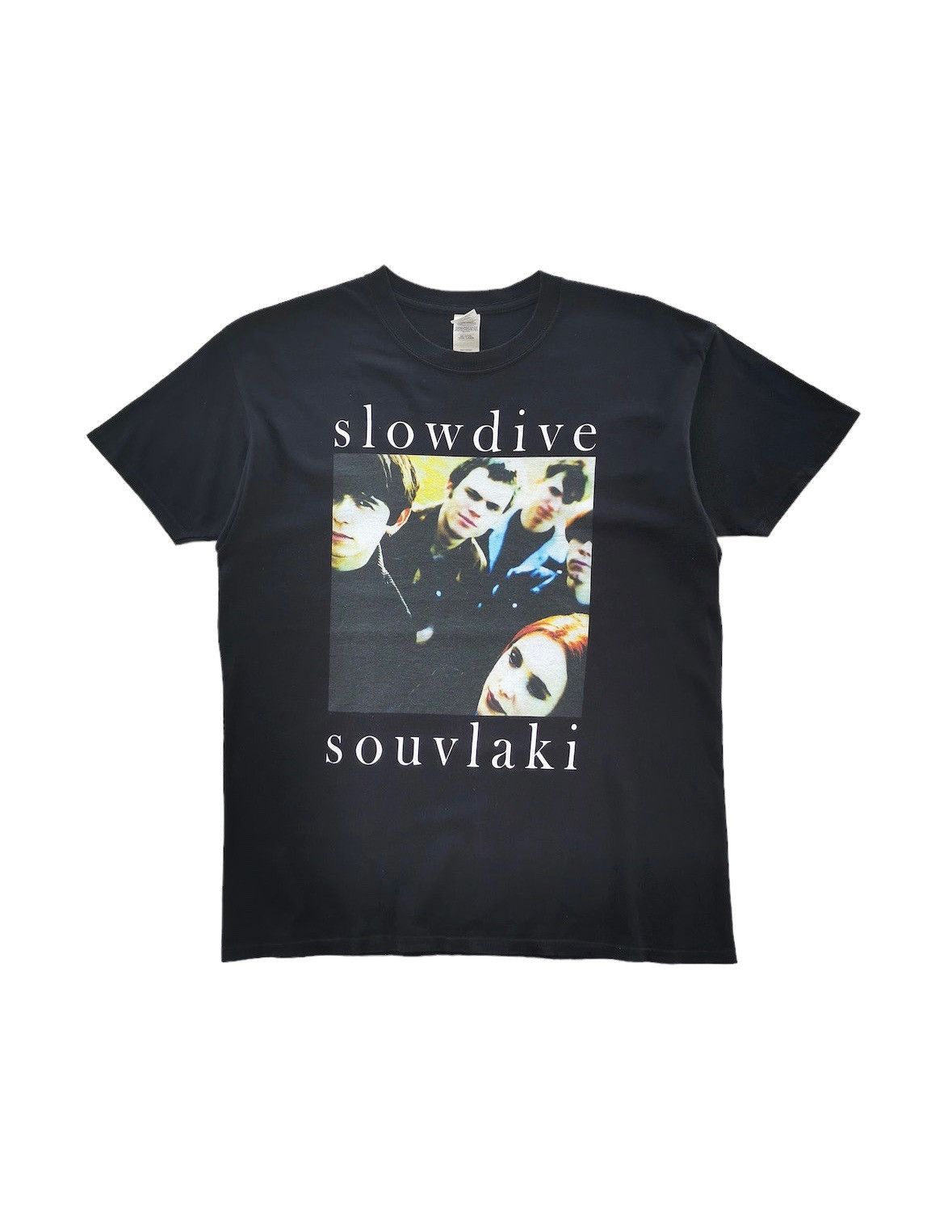 Band Tees - Slowdive Souvlaki Album Band Tshirt - 1