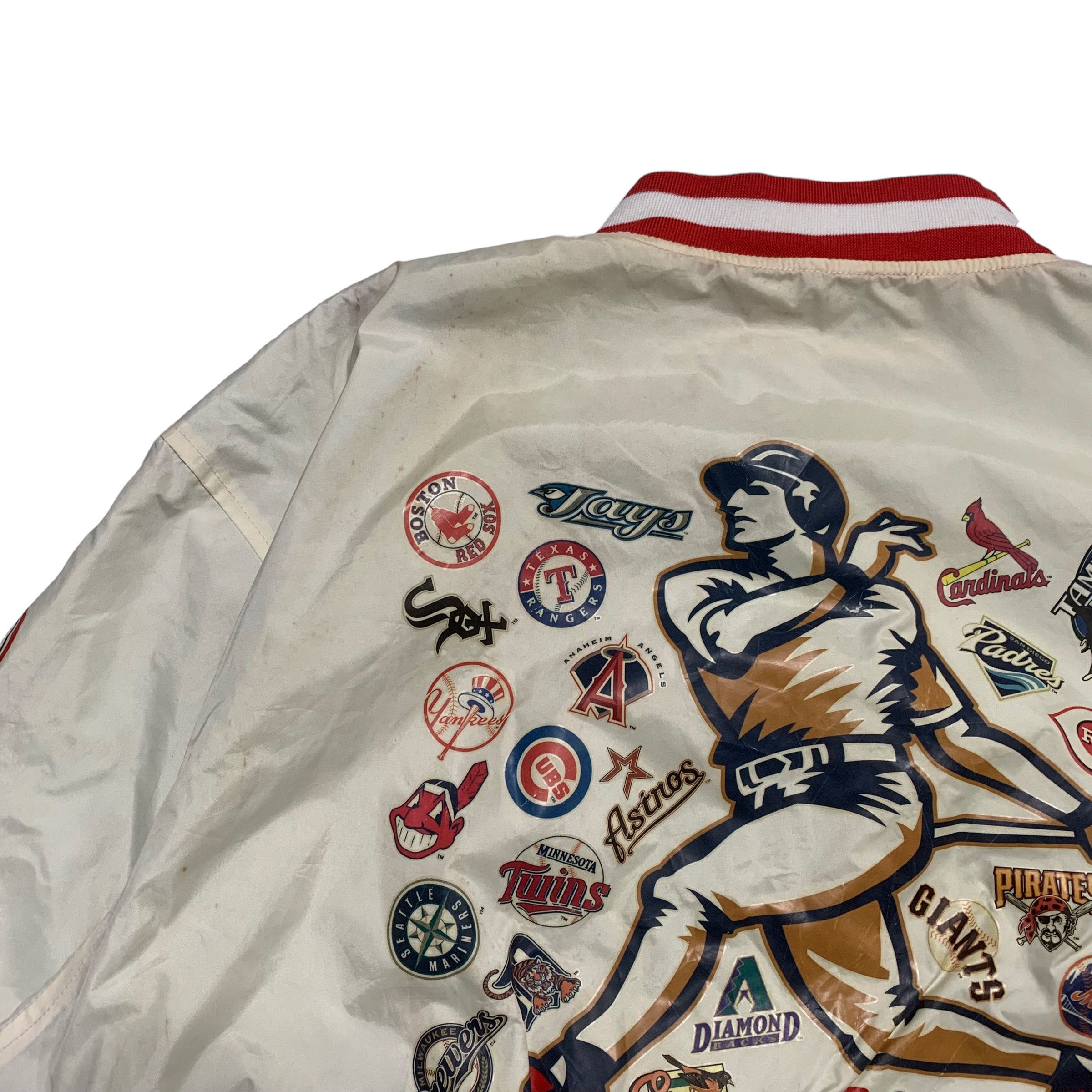 Vintage MLB Budweiser Baseball Reversible Jacket - 6