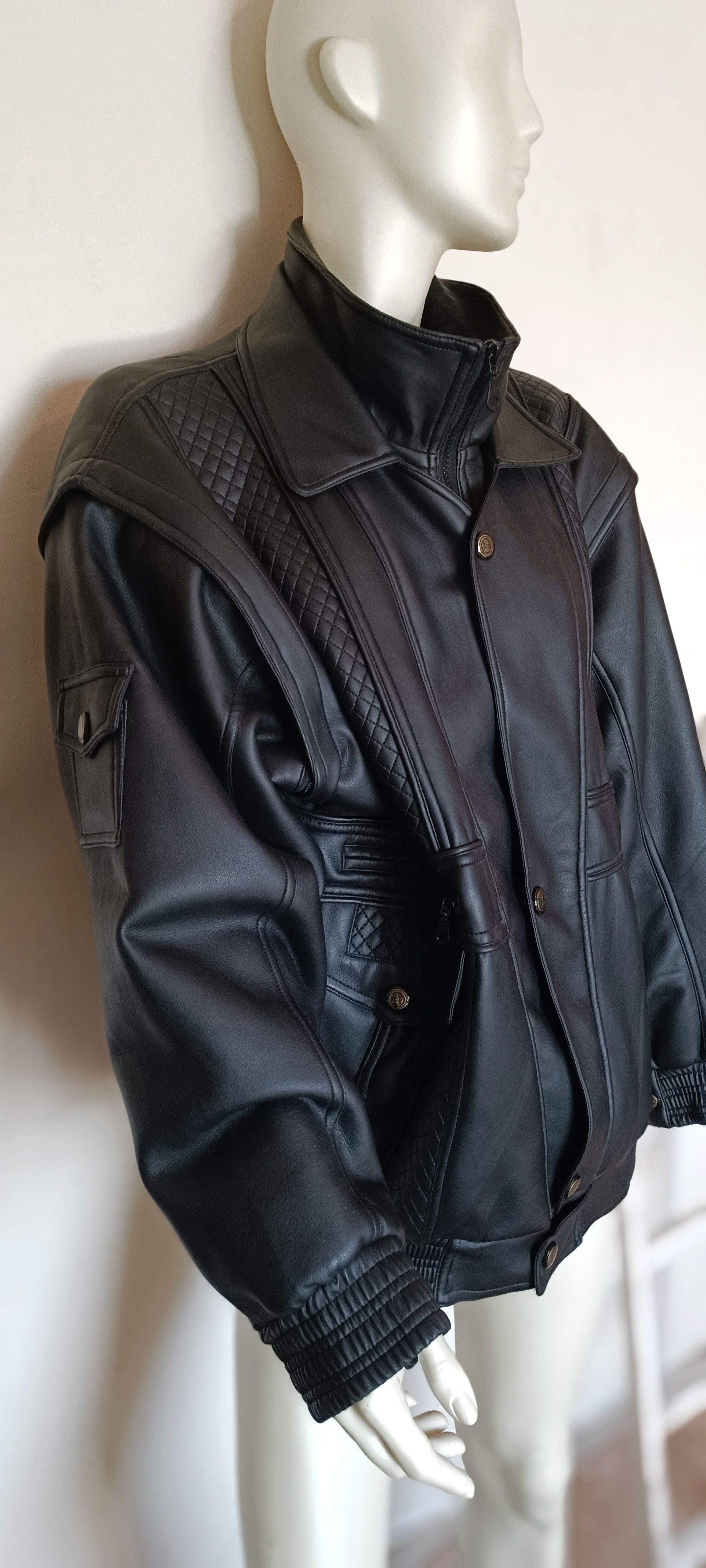 Italian Designers - Italy Style Unisex Jacket with zippable sleeves - 8