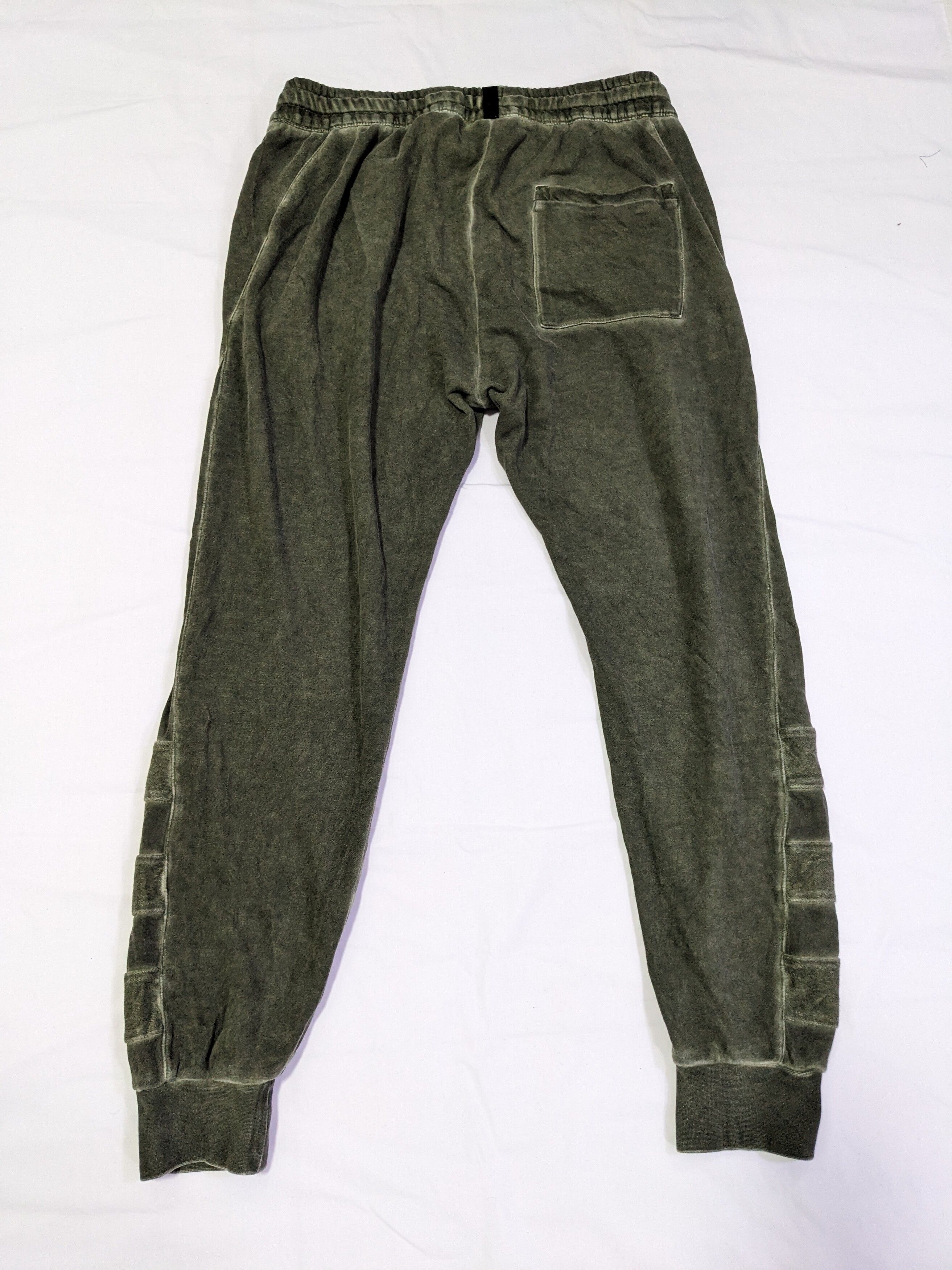 Adidas Green Mens Sweatpants - 2