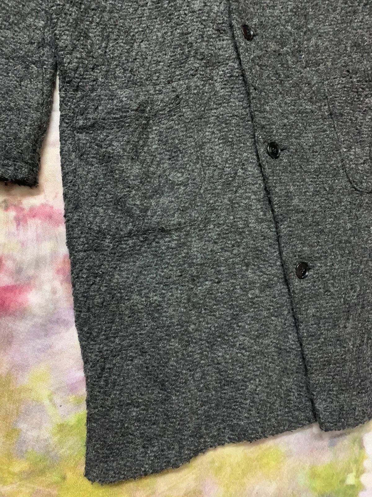 Issey Miyake - Zucca Mohair Longcoat Wool Blend - 5