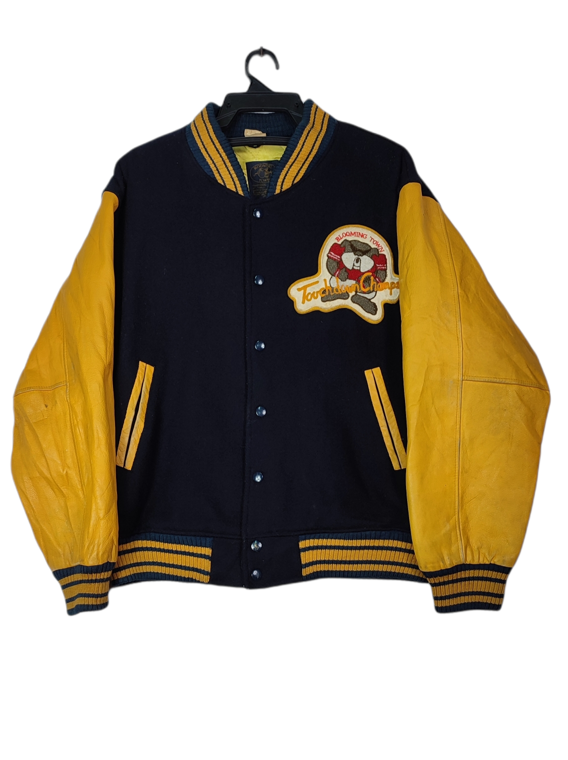 Varsity - Blooming Town Varsity Jacket - 1