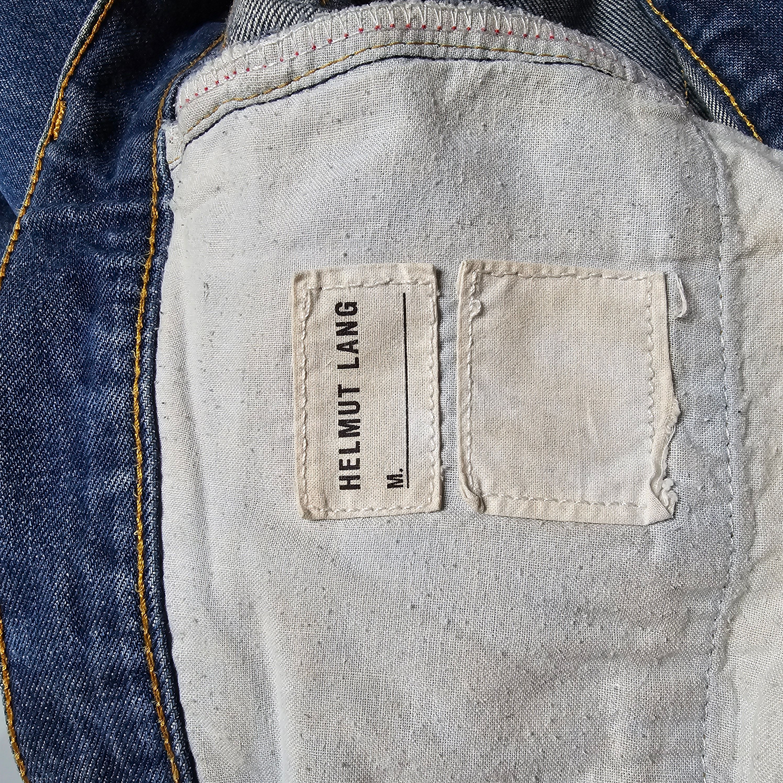 Helmut Lang - Archive Classic Cut Blue Jeans - 7