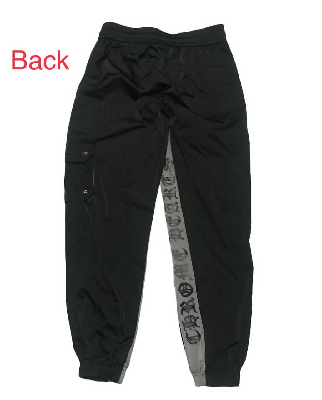 Japanese Brand - Chrome Heart Inspired pendant Track pants - 3