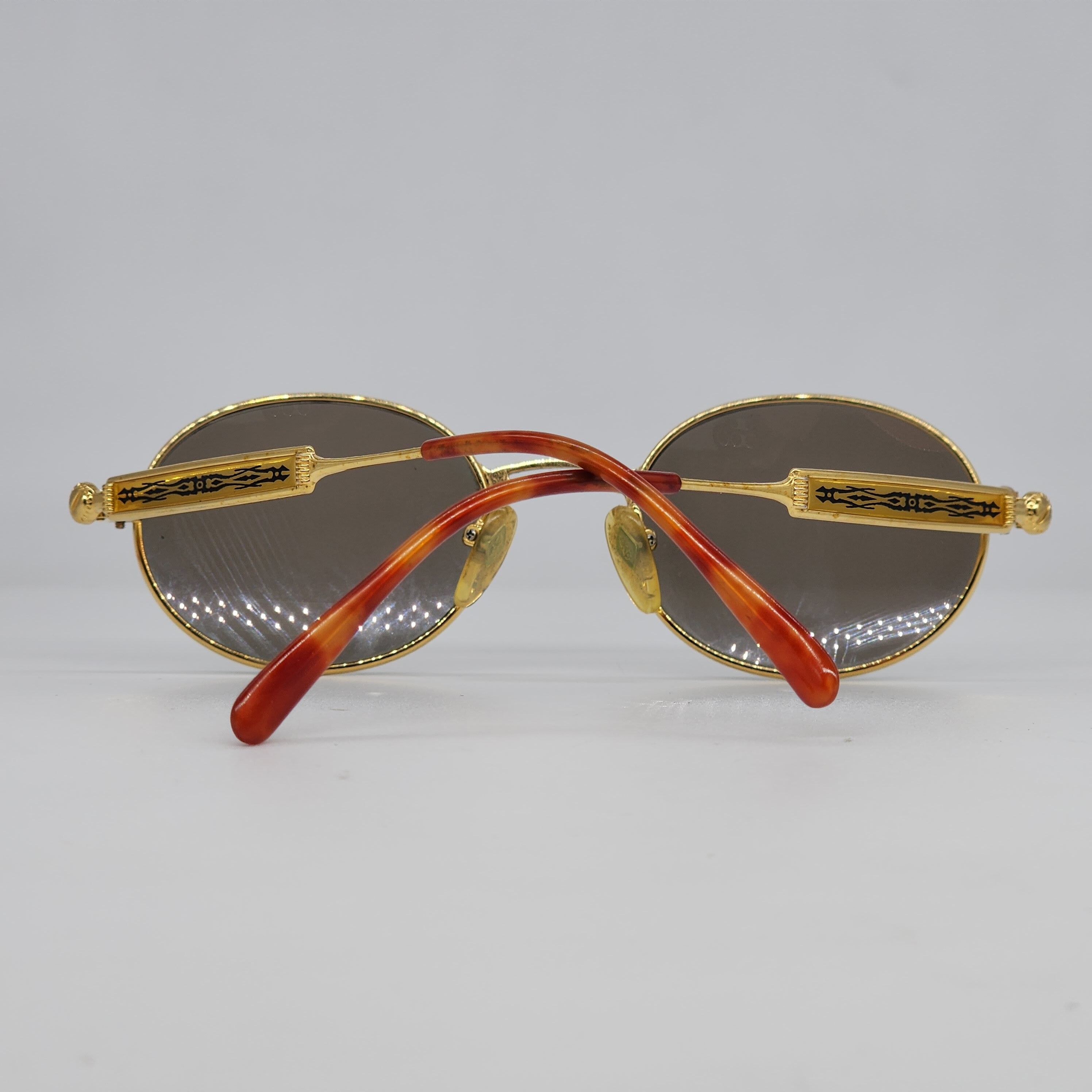 Vintage - Jean Paul Gaultier - 56-4170 1990s Oval Sunglasses - 7