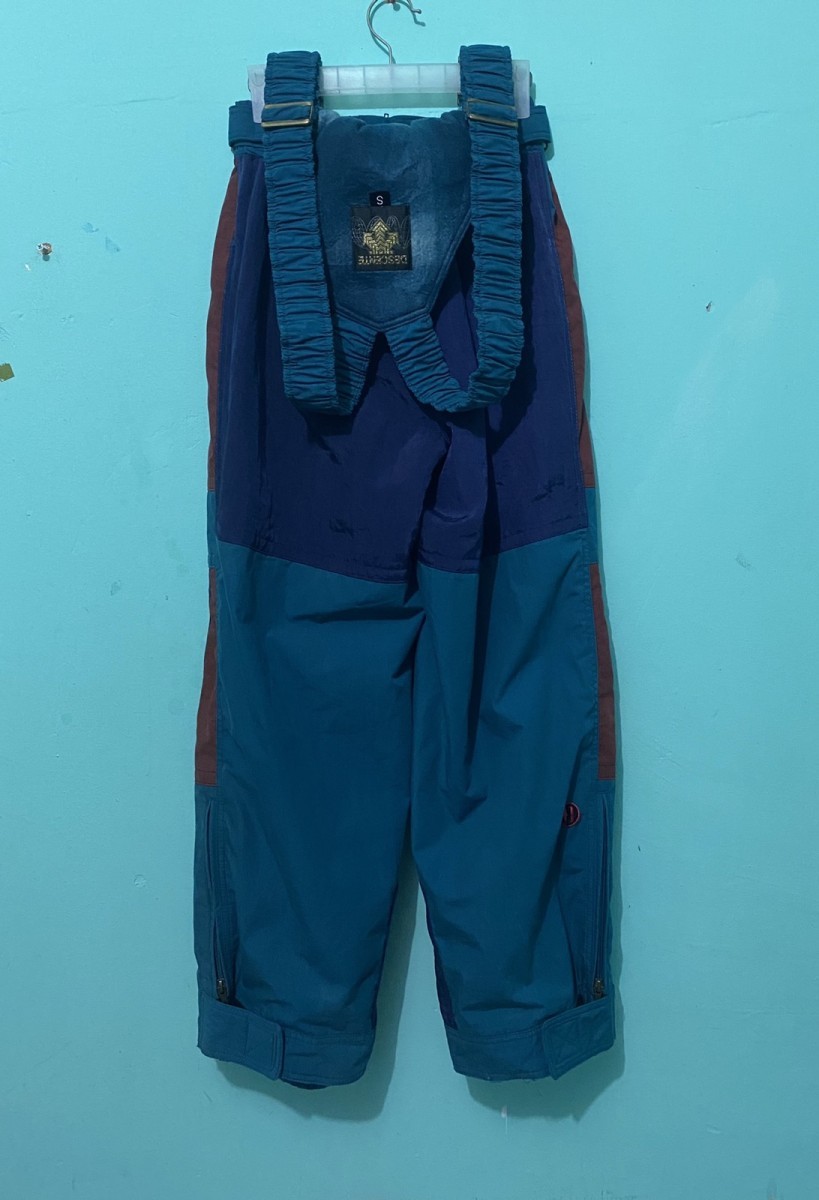 Japanese Brand - Overall Straps Jumpsuit Techno Gear Descente Multicolour - 14
