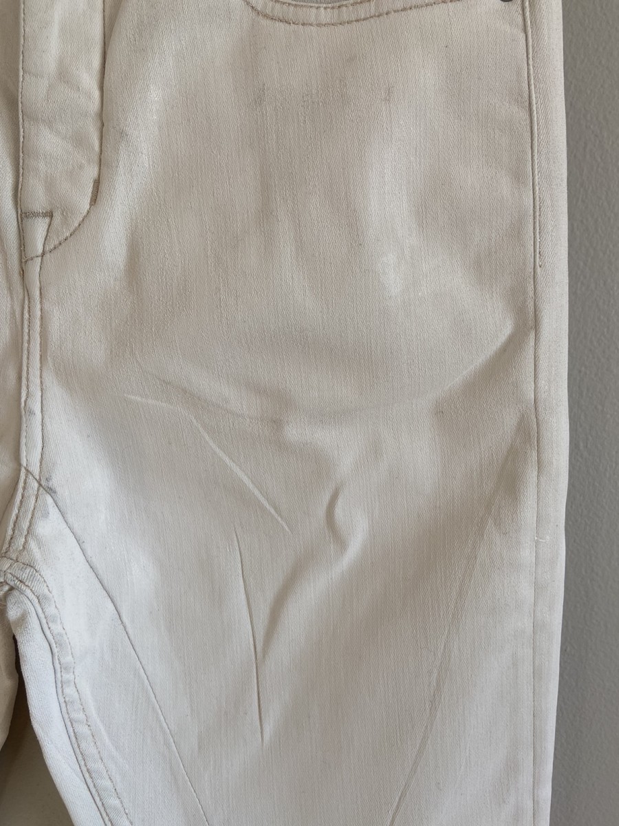 NWT S/S20 White Wax Detroit Jeans - 4