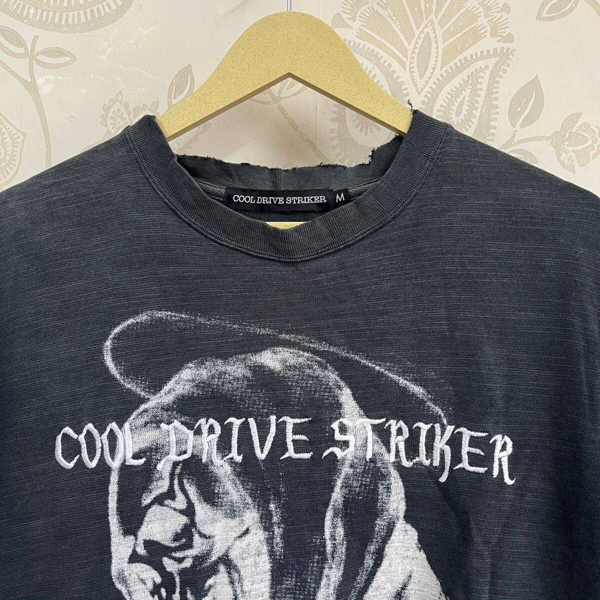 Religion - Distressed Cool Drive Striker Skulls Horror TShirt - 4