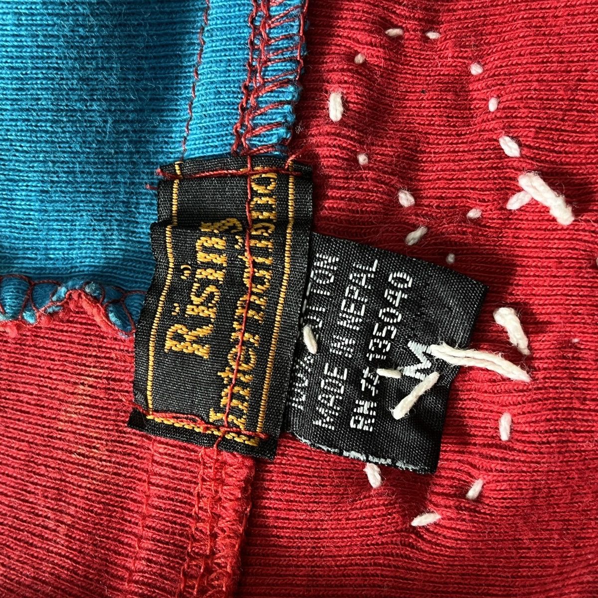 Rare - Multicolour Sherpa Nepal Kapital Patches Sweater Hoodie - 5