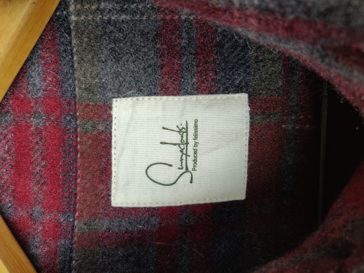 Flannel -  Final Drop! Felissimo Sunnyclouds Checked Jacket - 7