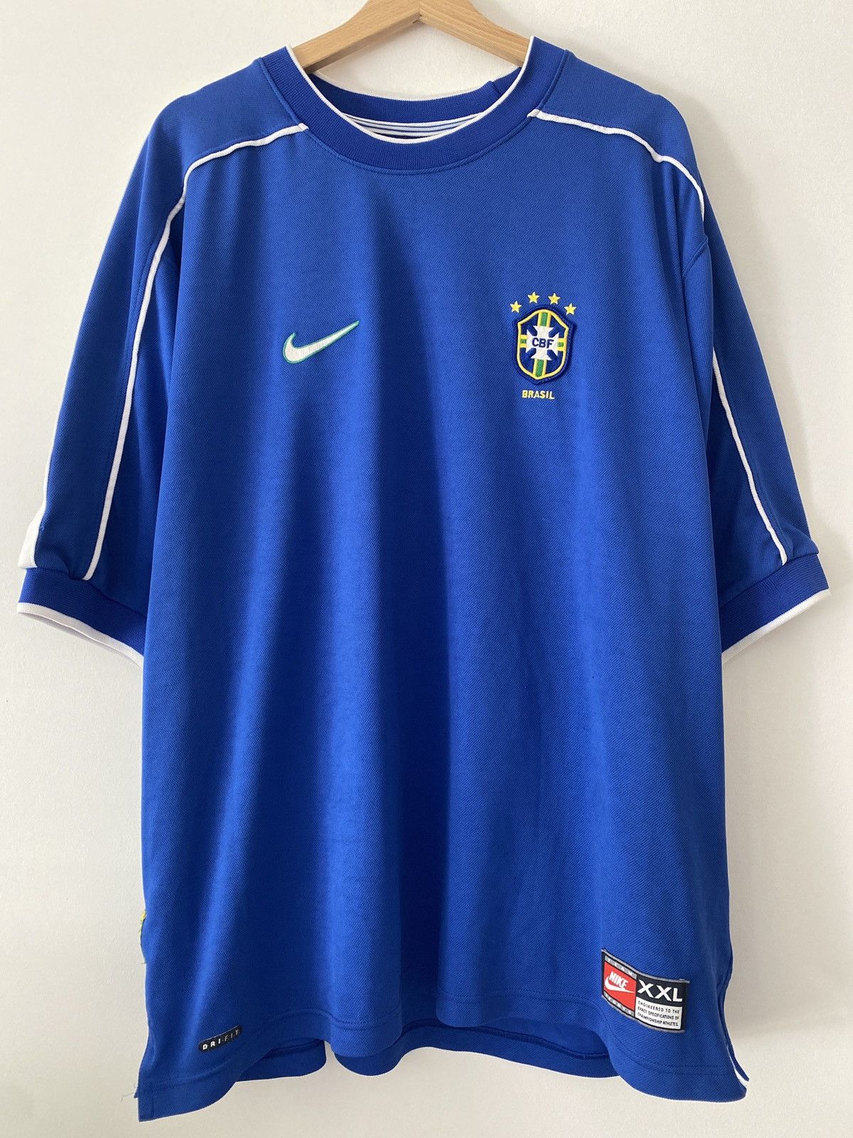 90s Brasil Away Jersey / Ronaldo - 1