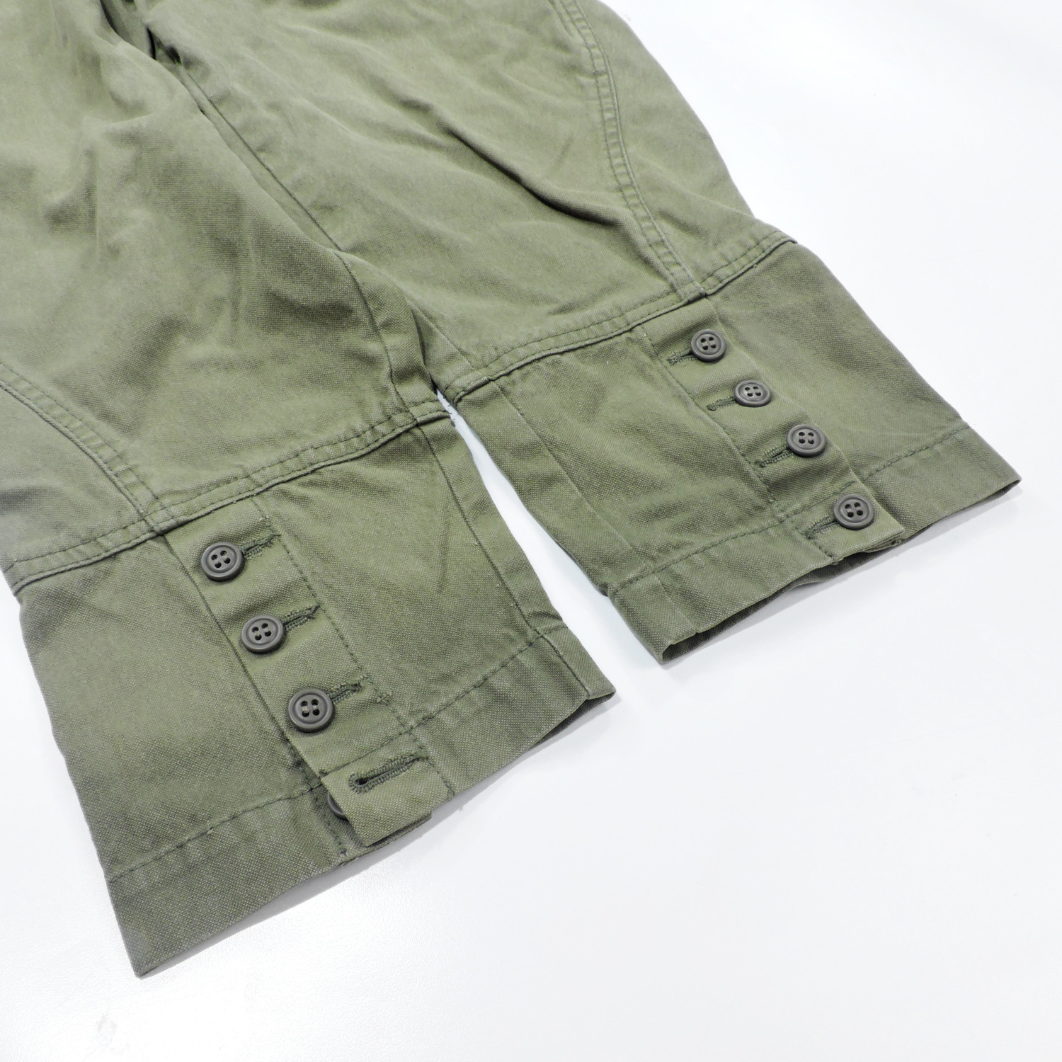 COMME DES GARÇONS 2010 MILITARY CANVAS JODHPURS PANTS - 18
