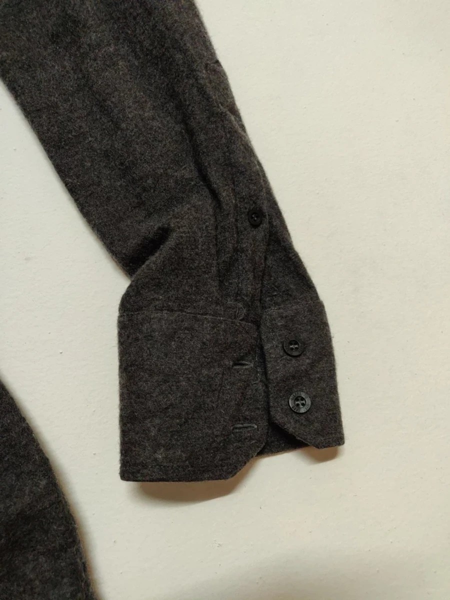 Gianfranco Ferre - Asymmetrical Button Ups Oxford - 5