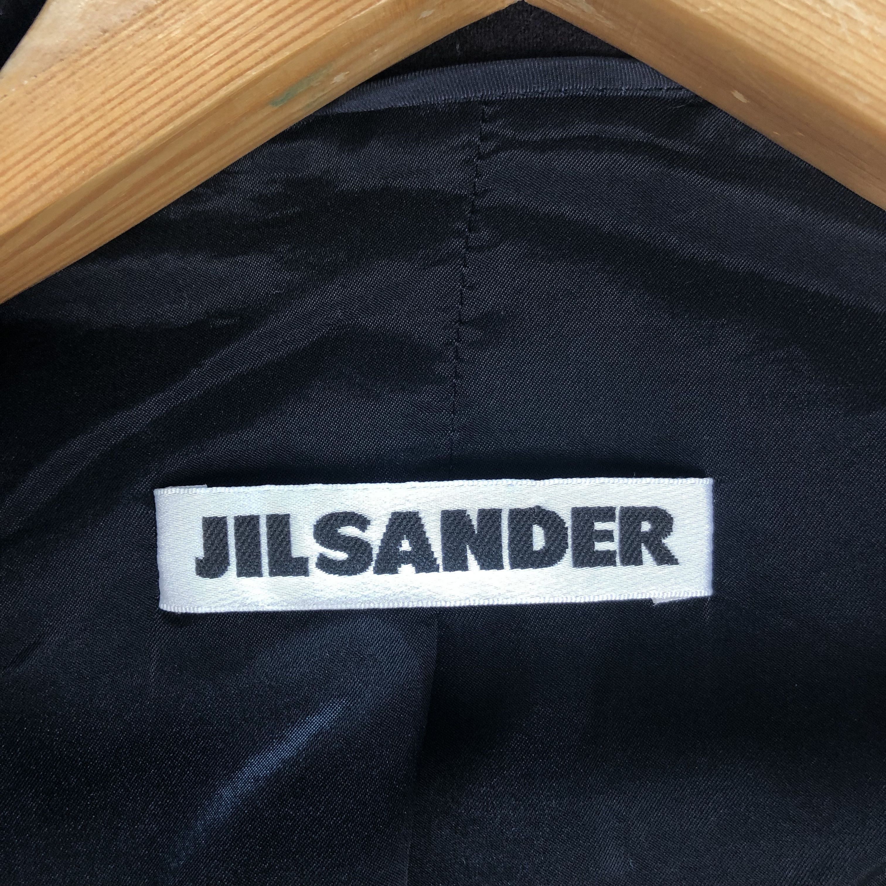 JIL SANDER WOOL CASUAL JACKET #6547-72 - 8