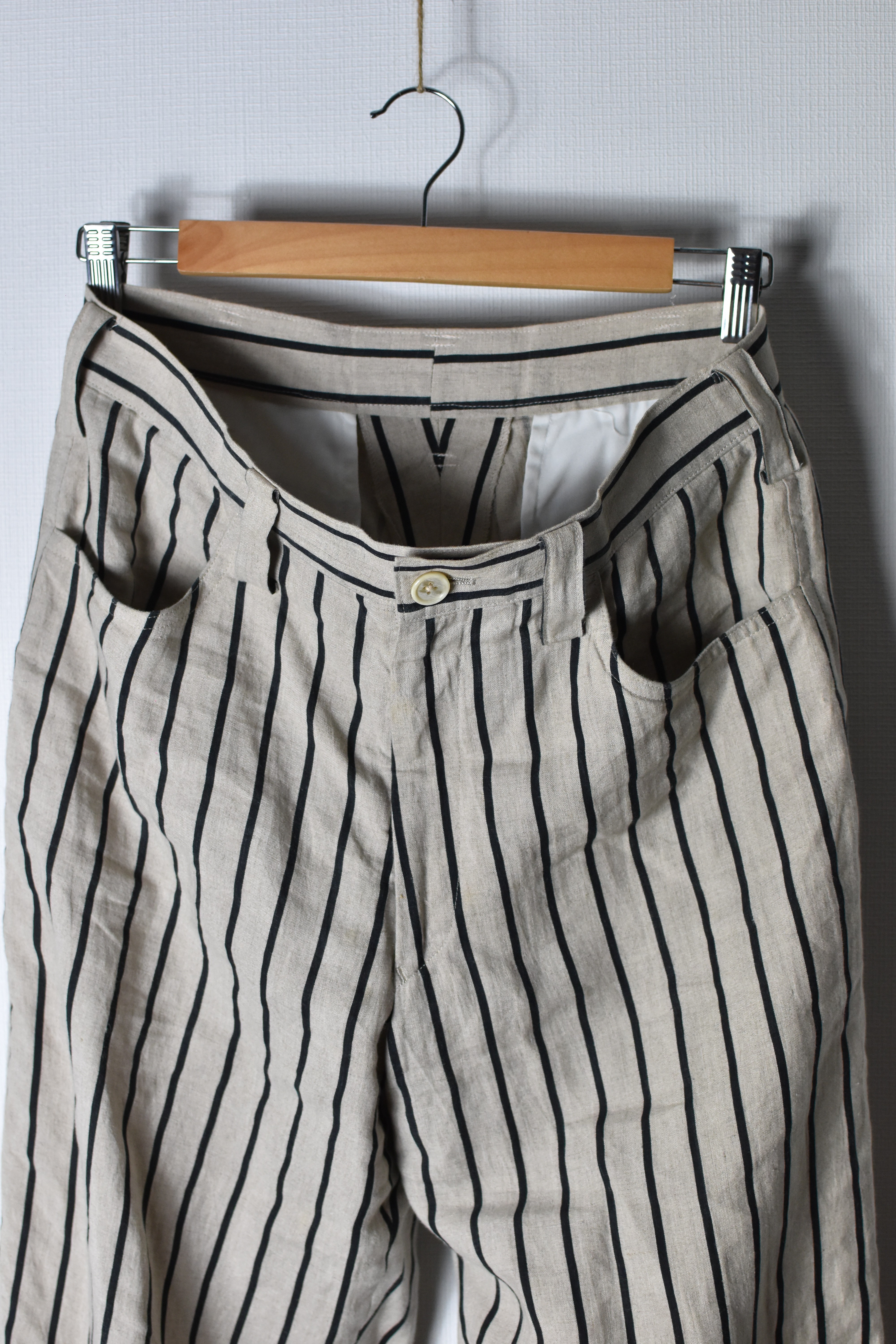 YYPH SS06 Striped Linen Pants - HR-P24-315 - 10