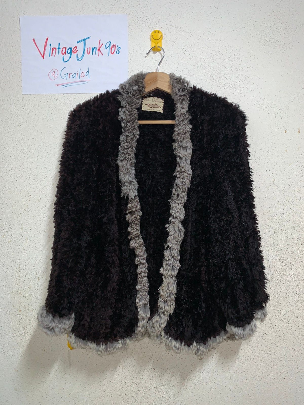 Handmade - Paula Lishman Beaver Fur hand knitted coat - 1