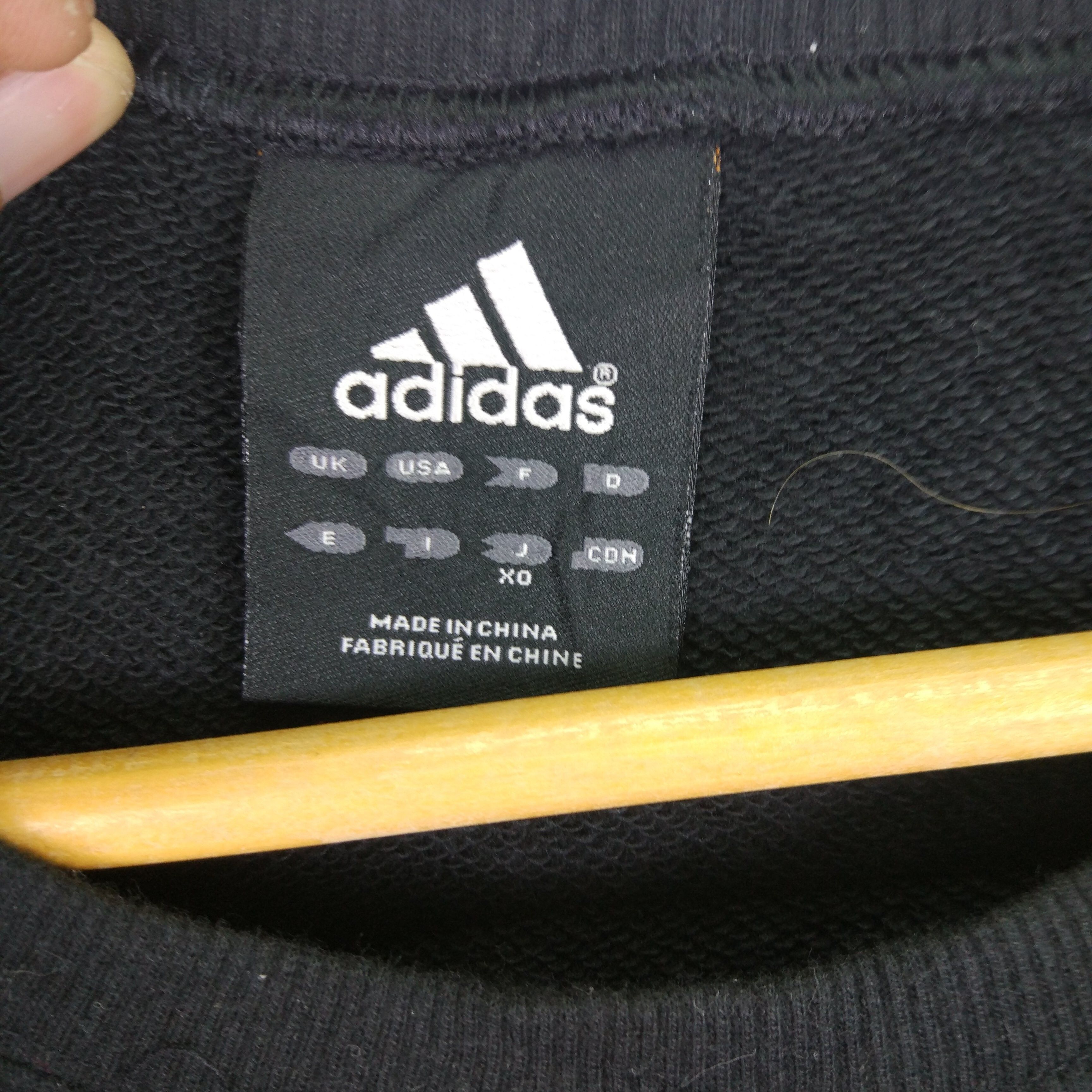 Adidas Big Logo Spellout Crewneck Pullover Jumper Sweatshirt - 4