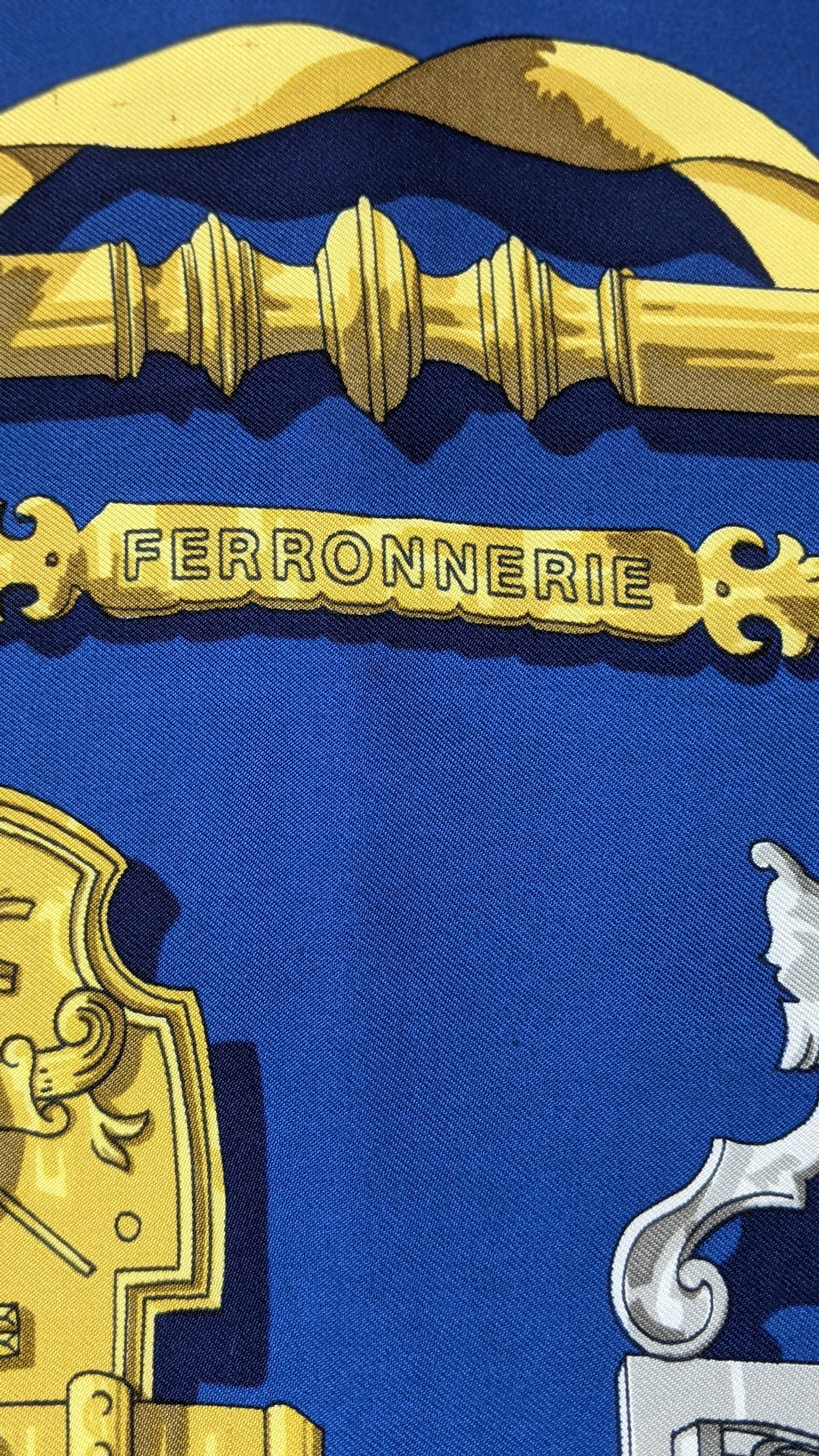 Hermes Ferronnerie Silk Scarf - 5