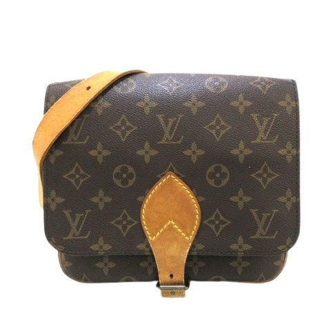 Louis Vuitton Vintage Monogram Cartouchiere REPLACED BUTTON - 2