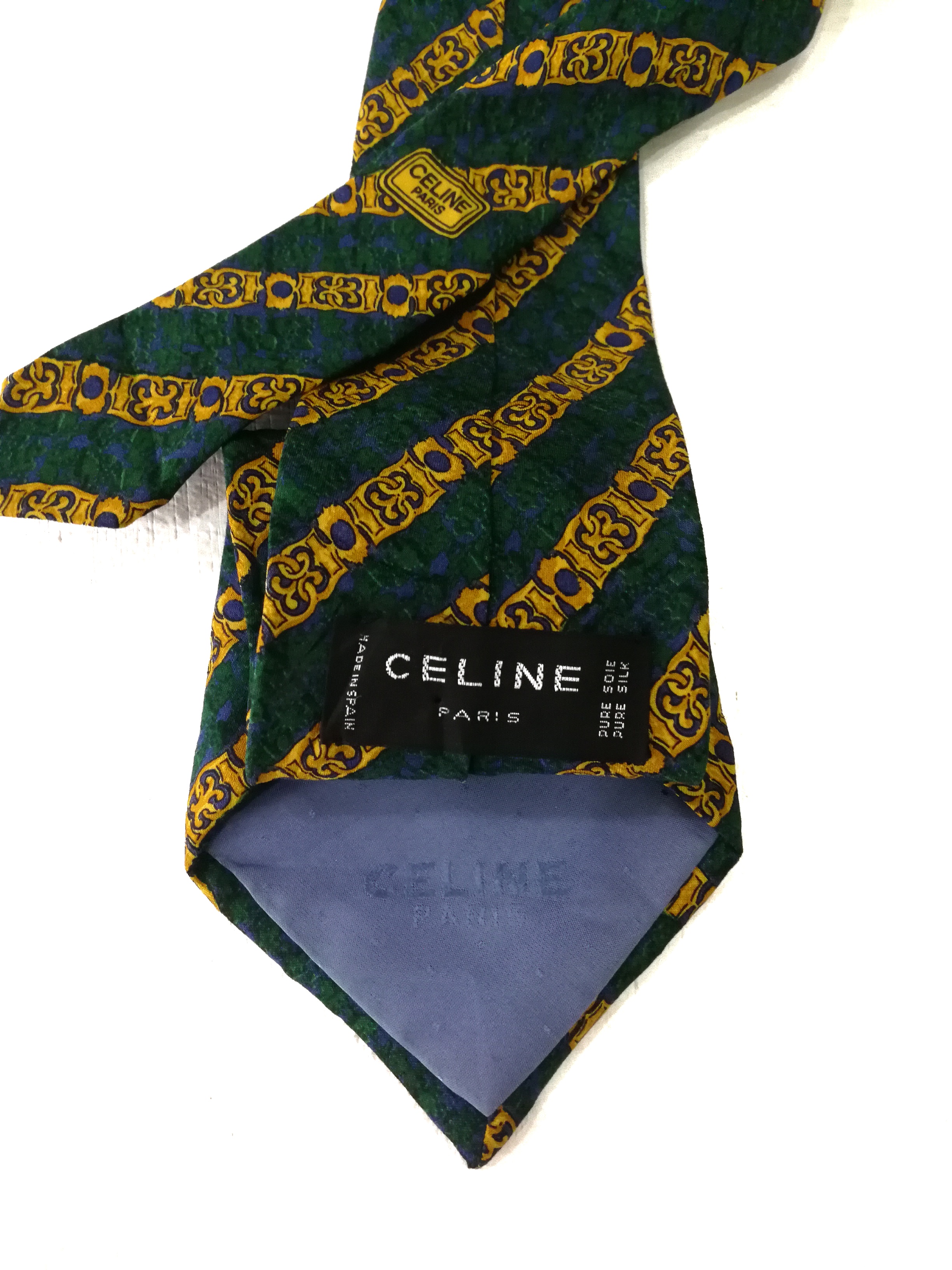 Celine silk necktie - 4