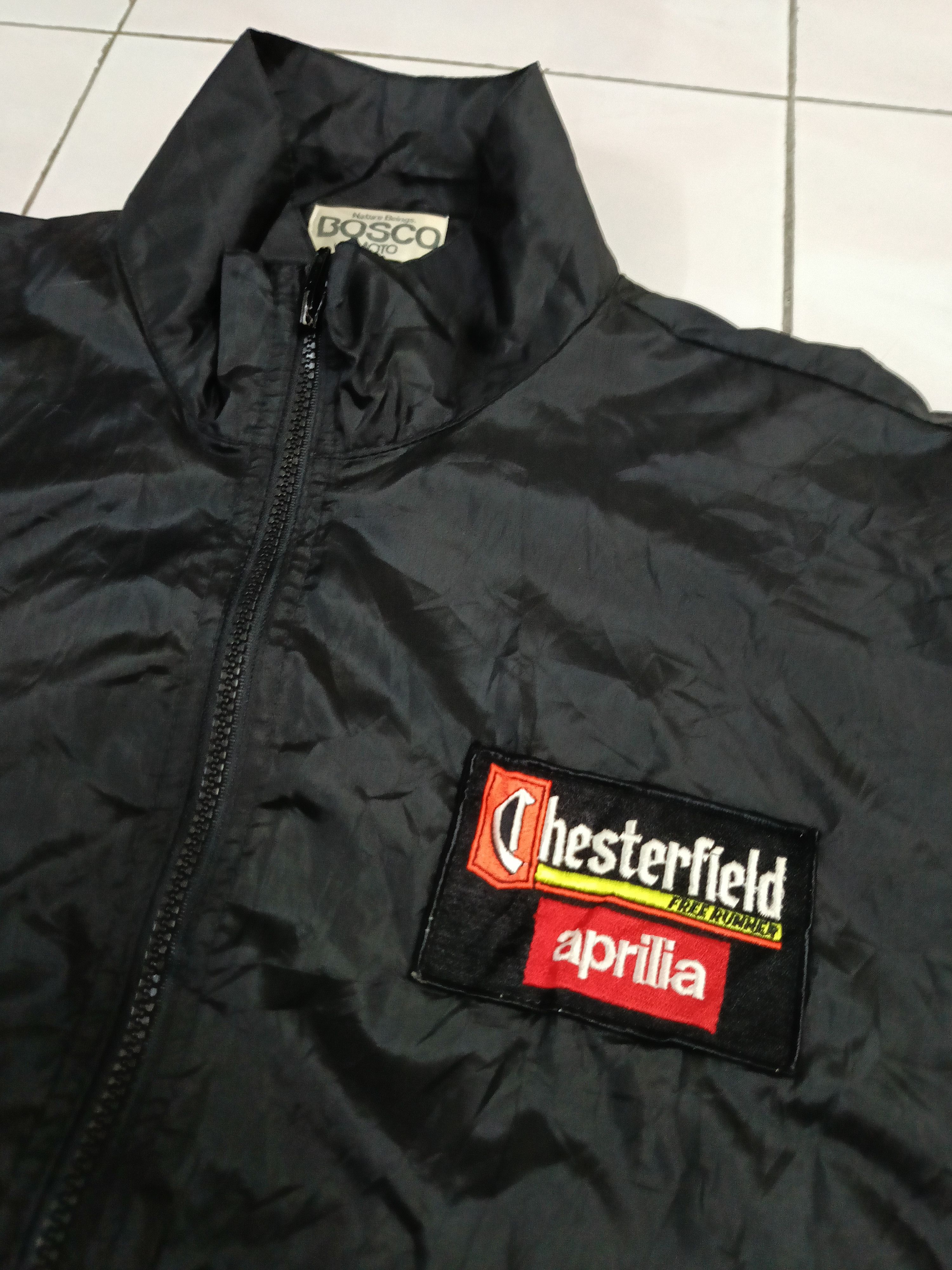 Vintage 90s Chesterfield Racing Aprilia Light Jacket - 7