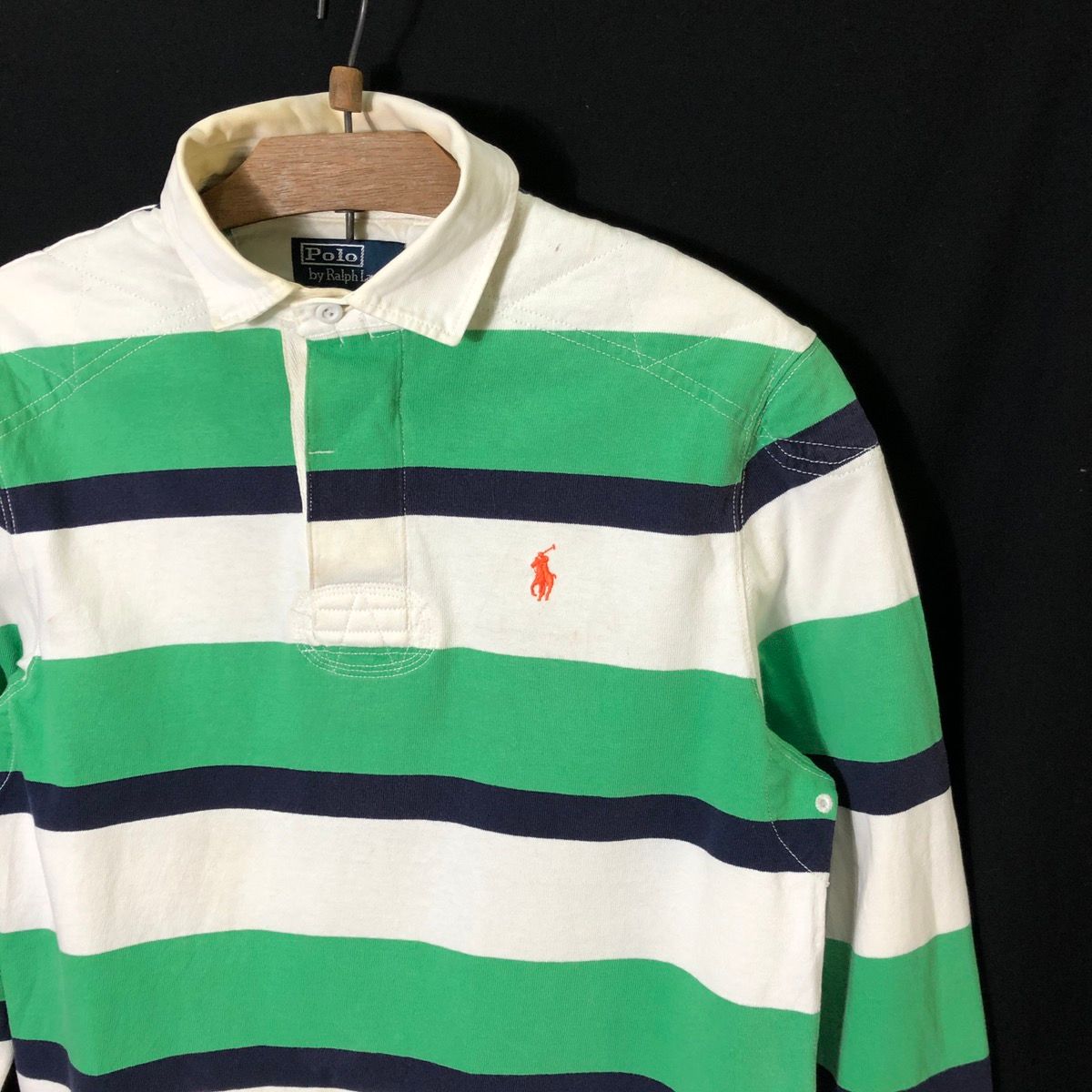 Vintage Polo Ralph Lauren Rugby Long Sleeve Polo Shirt - 2
