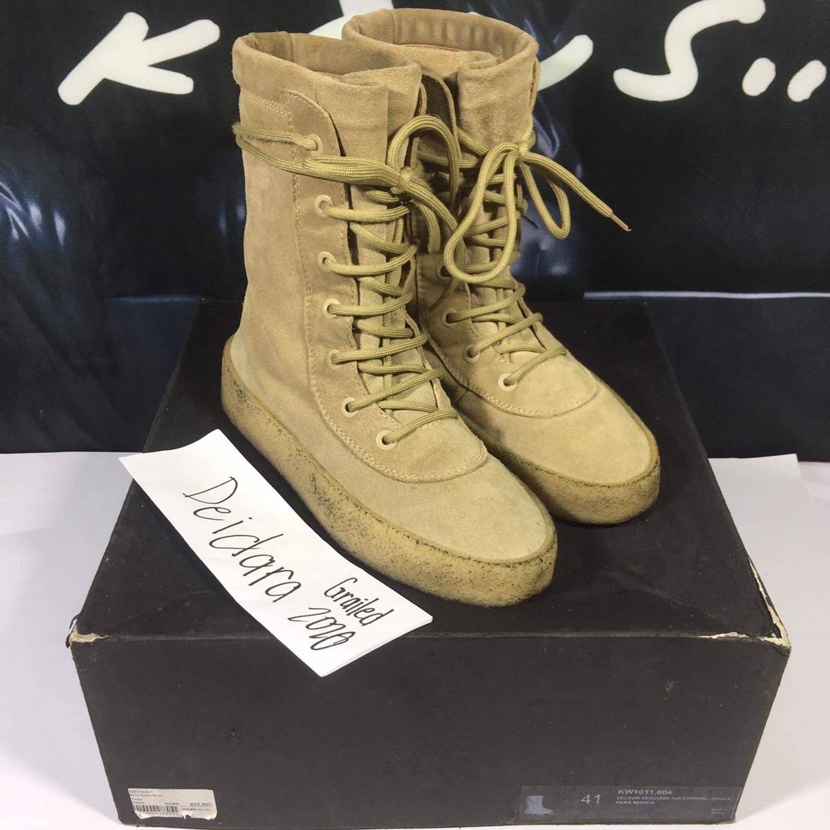 Other Designers Kanye West - 2 Crepe Boot “Taupe” | deidara